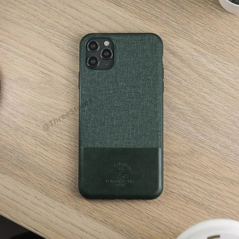Santa Virtuoso Leather Case iPhone 11 Pro Max - Three