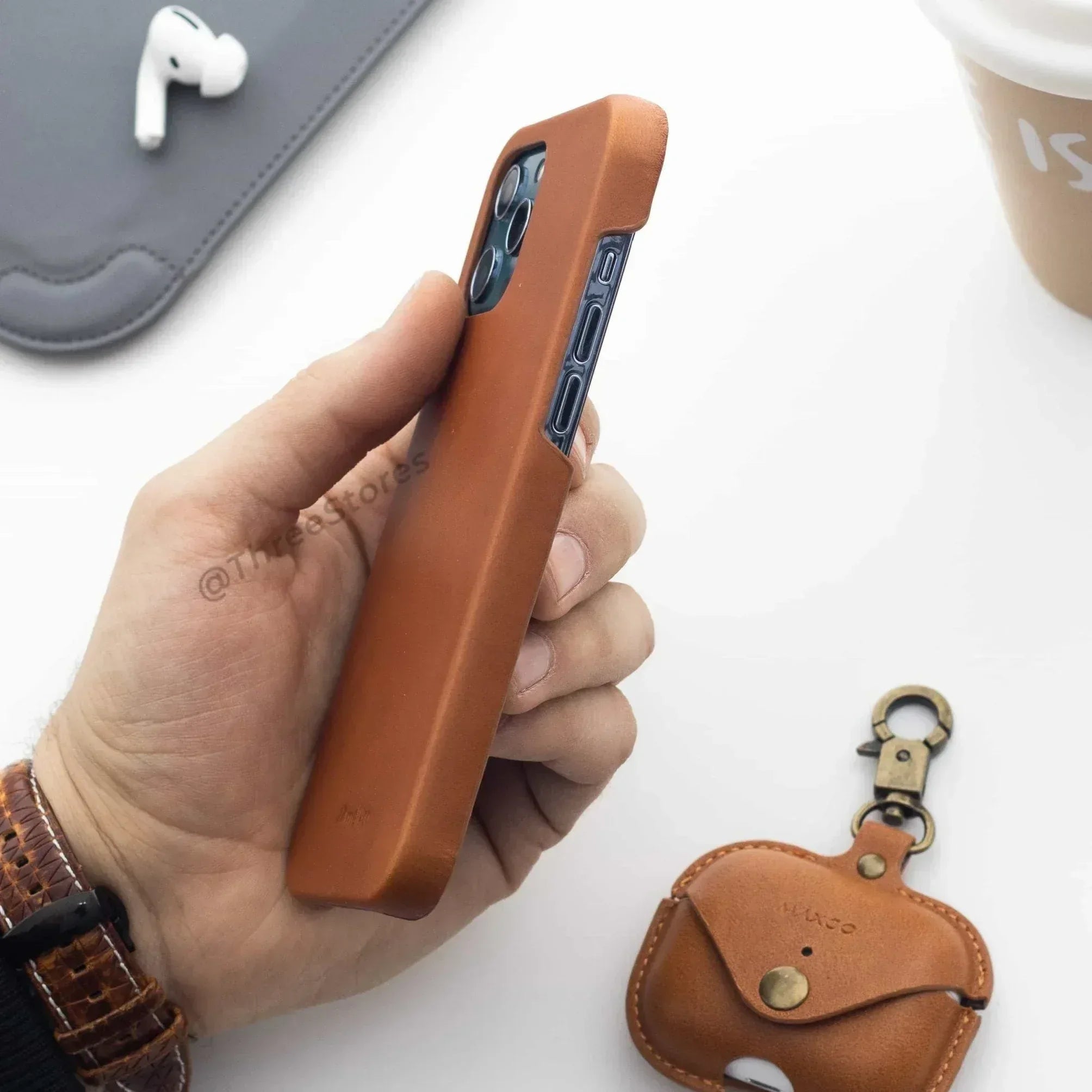 Melkco Slim Leather Case iPhone 11 Pro Max - Three