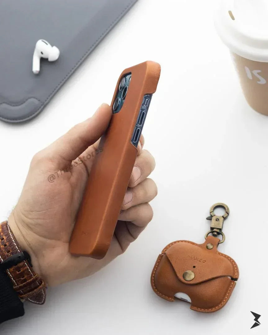 Melkco Slim Leather Case iPhone 12 / 12 Pro - Three