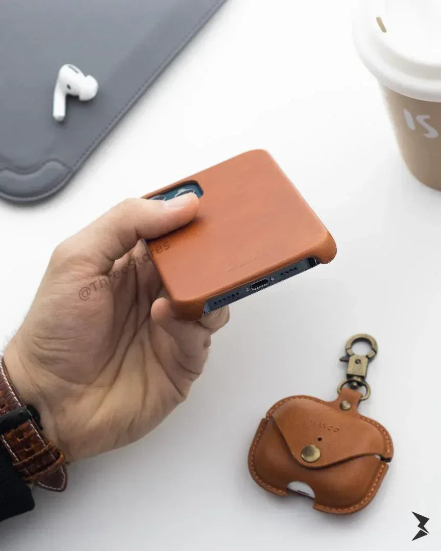 Melkco Slim Leather Case iPhone 12 / 12 Pro - Three