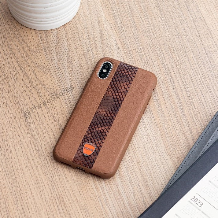 Vidvie Snack Leather Case iPhone X