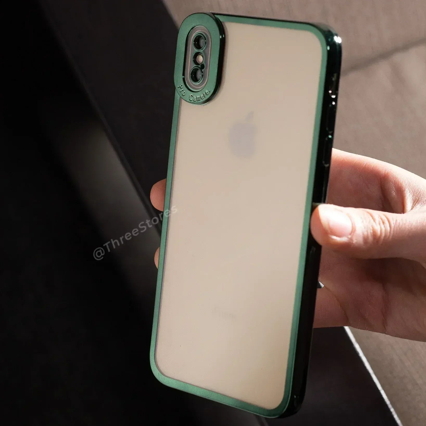 PhoneCase Slim Camera Protection Case iPhone X Max - Three