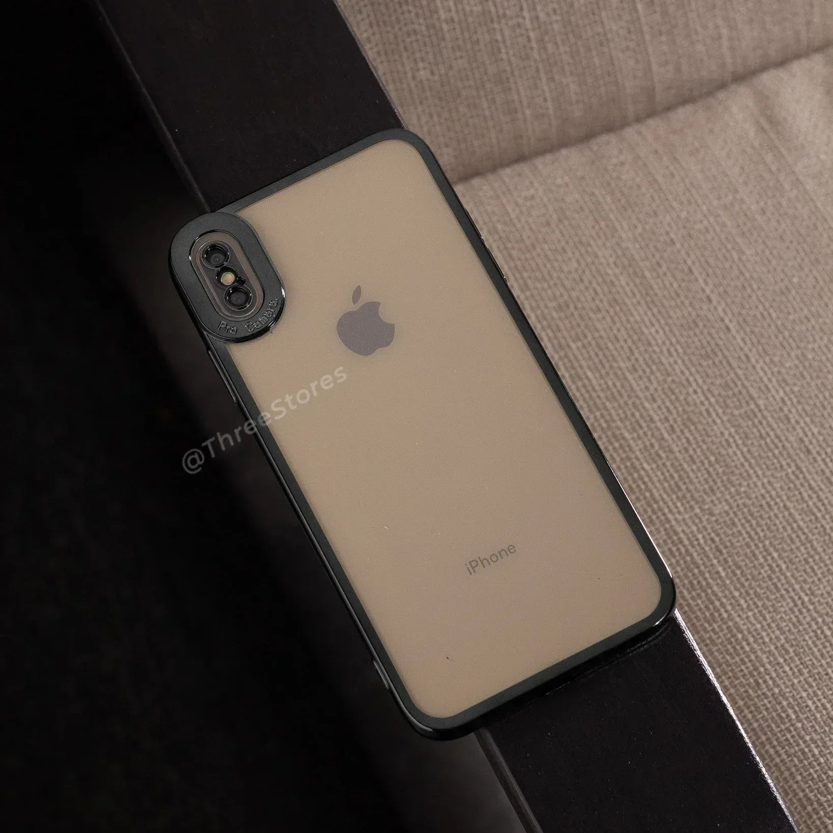 PhoneCase Slim Camera Protection Case iPhone X - Three