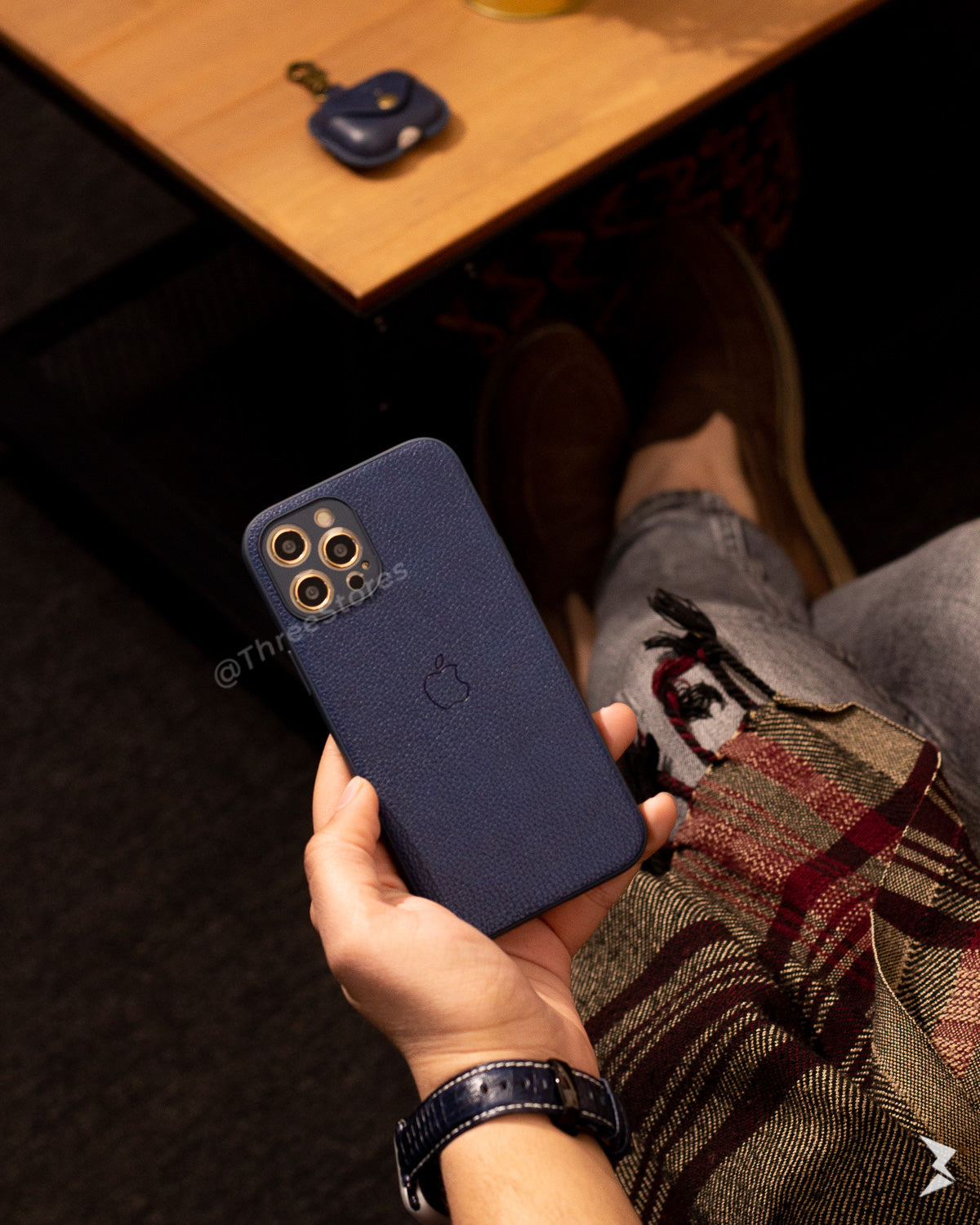 Slim Leather Camera Protection Case iPhone 13 Pro