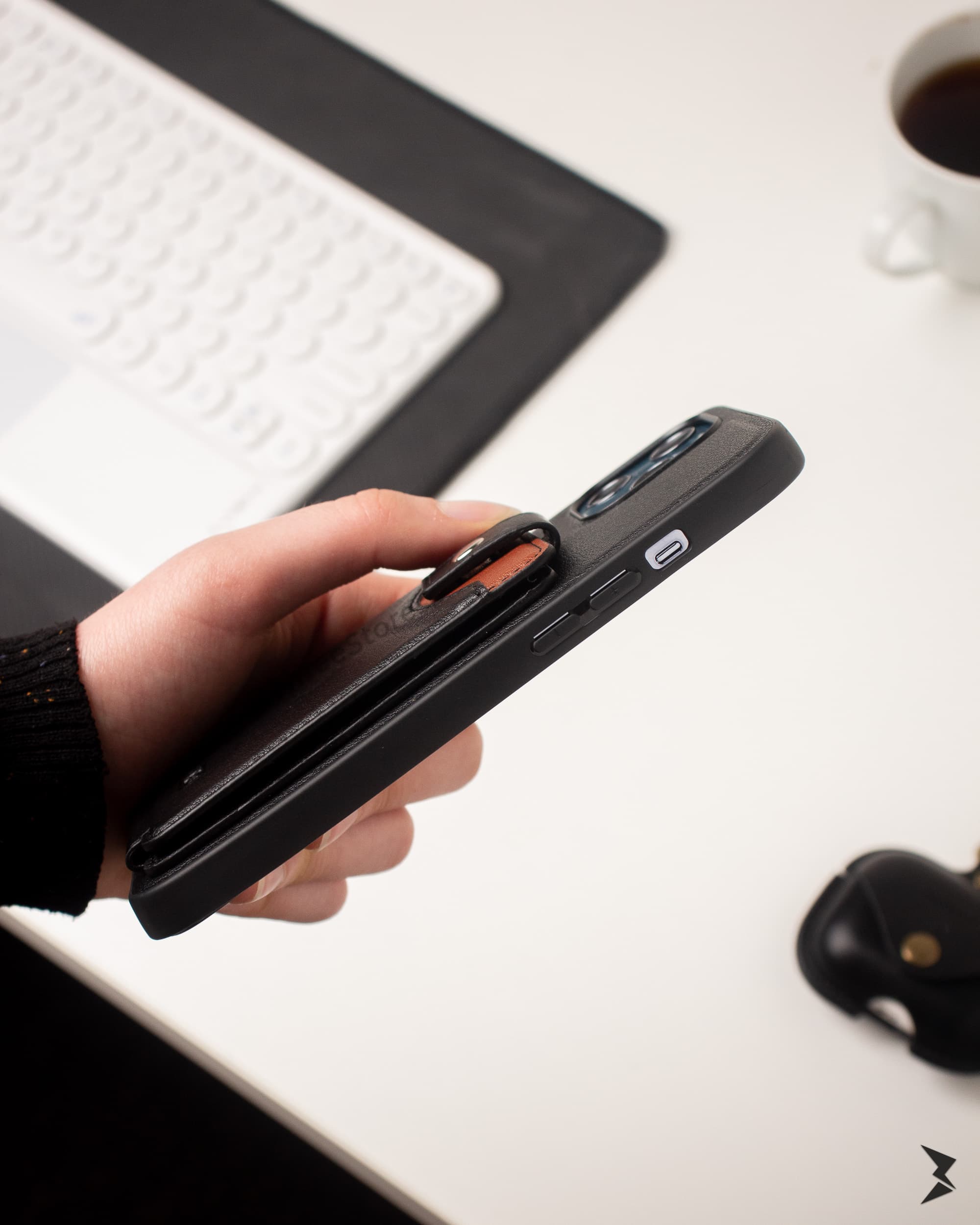 HDD Leather card iPhone 12 pro max case