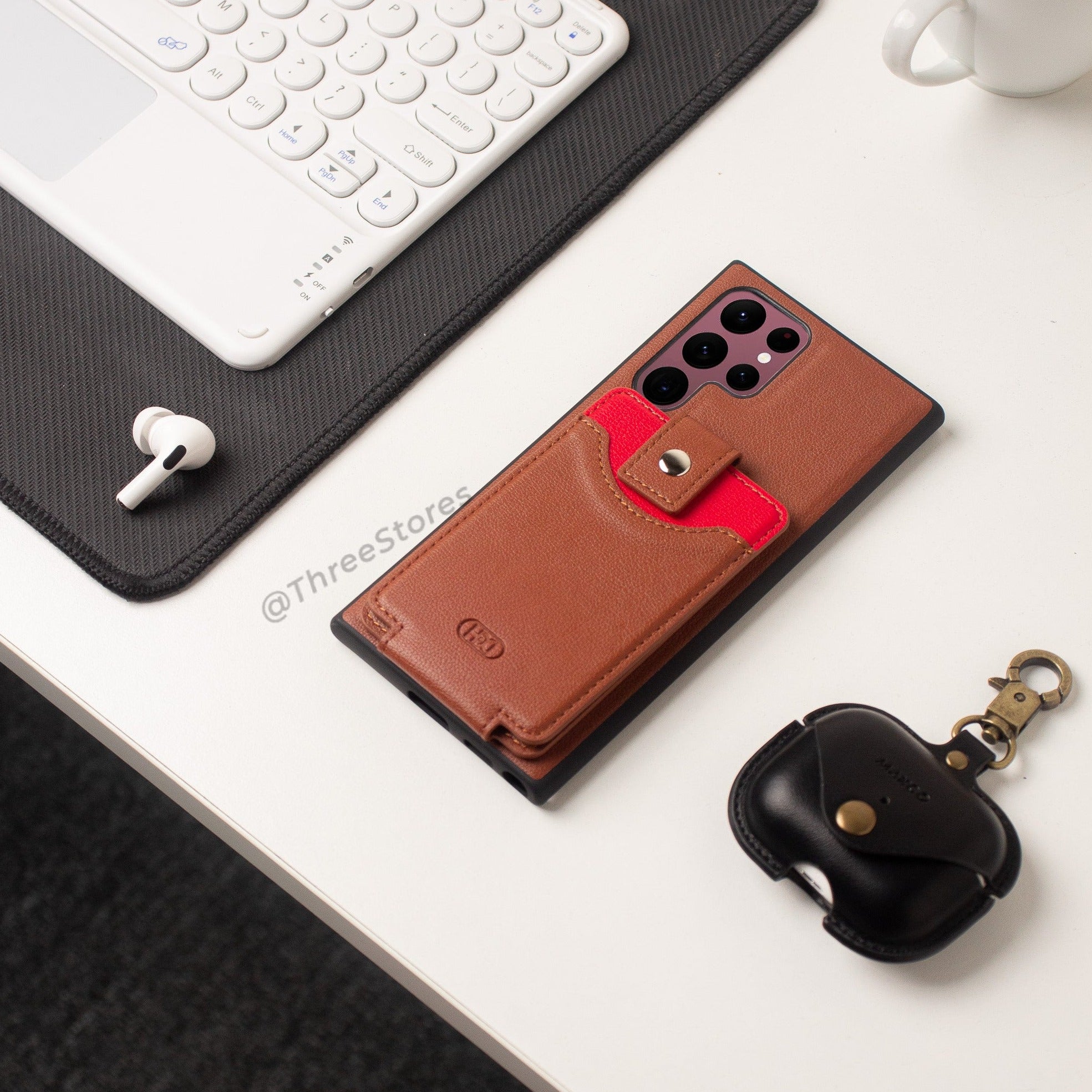 Hdd Leather Card Case Samsung S22 Ultra
