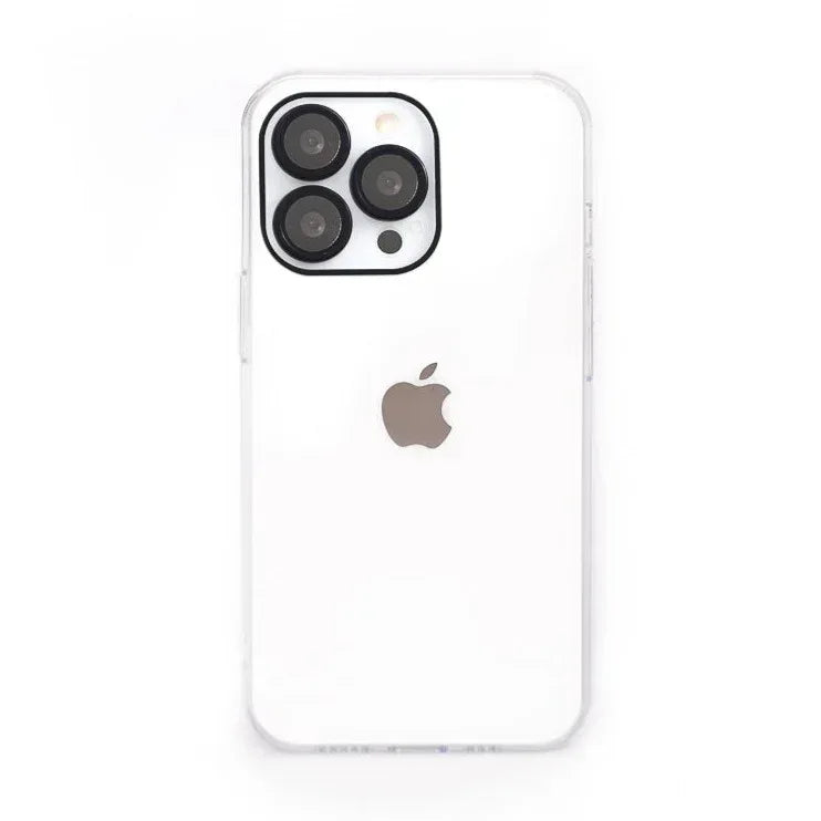 QY Glossy Transparent Camera Protective Case iPhone 13 Pro - Three