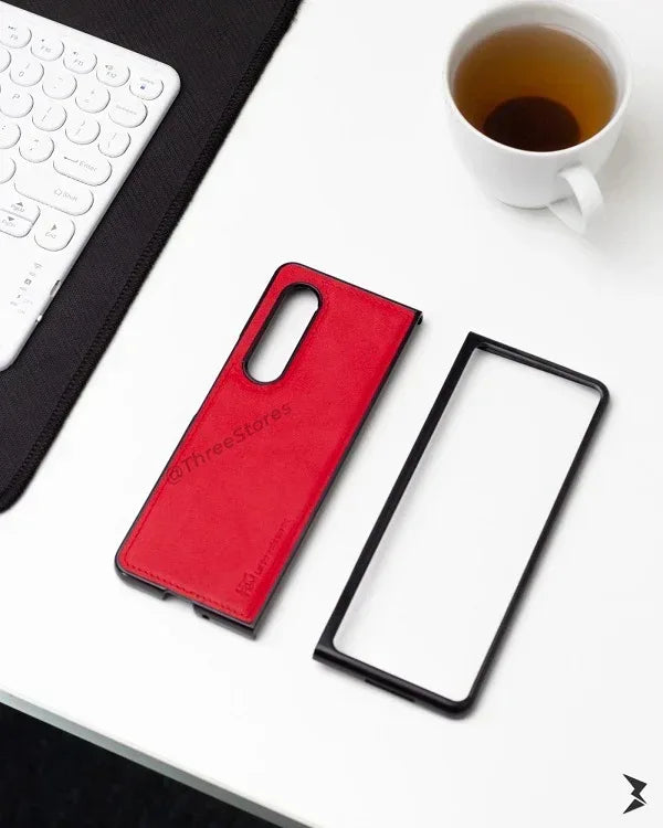Hdd Slim Leather Case Samsung Z Fold 4 - Three