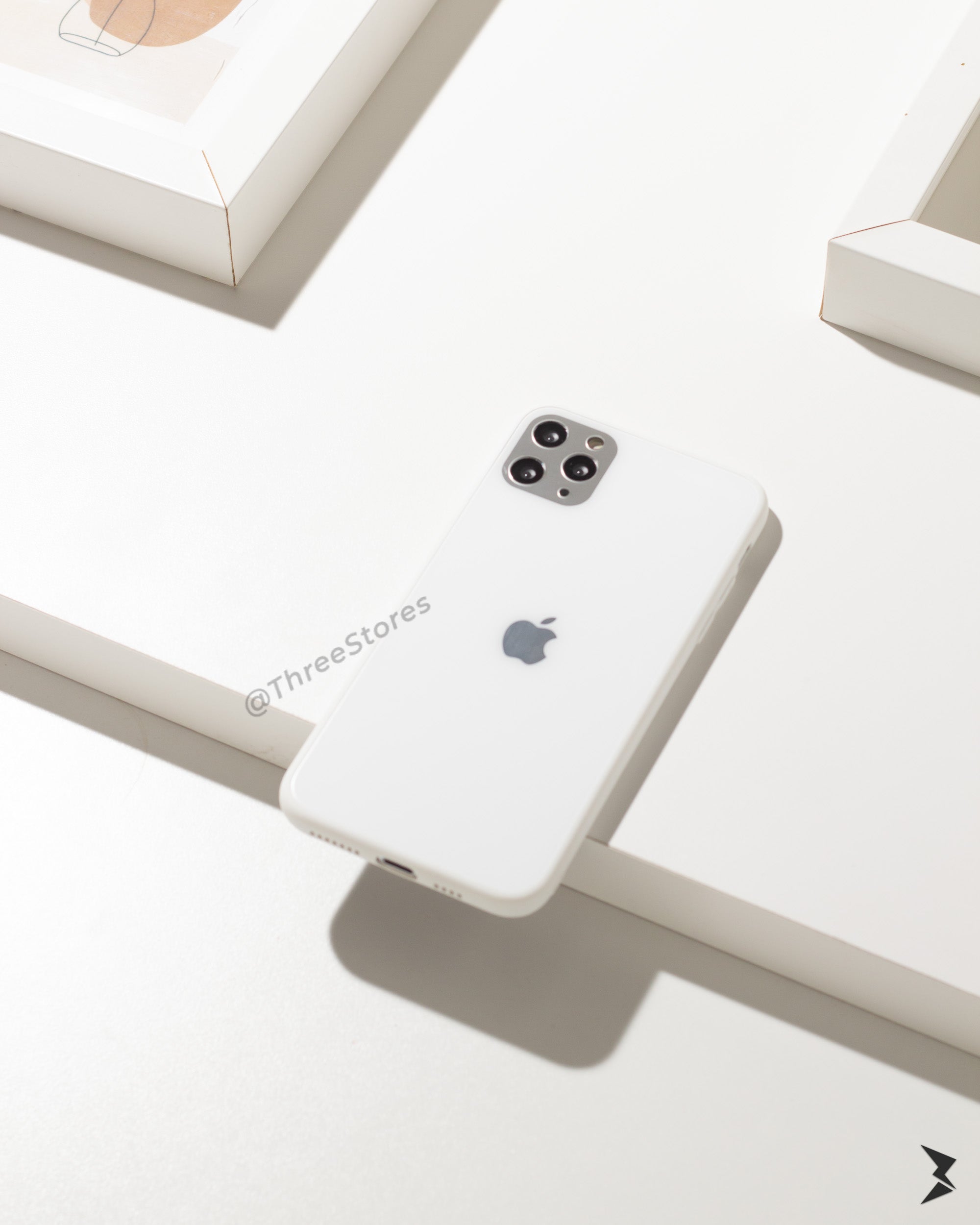 Ceramic Silver Camera Protection Case iPhone 11 Pro Max