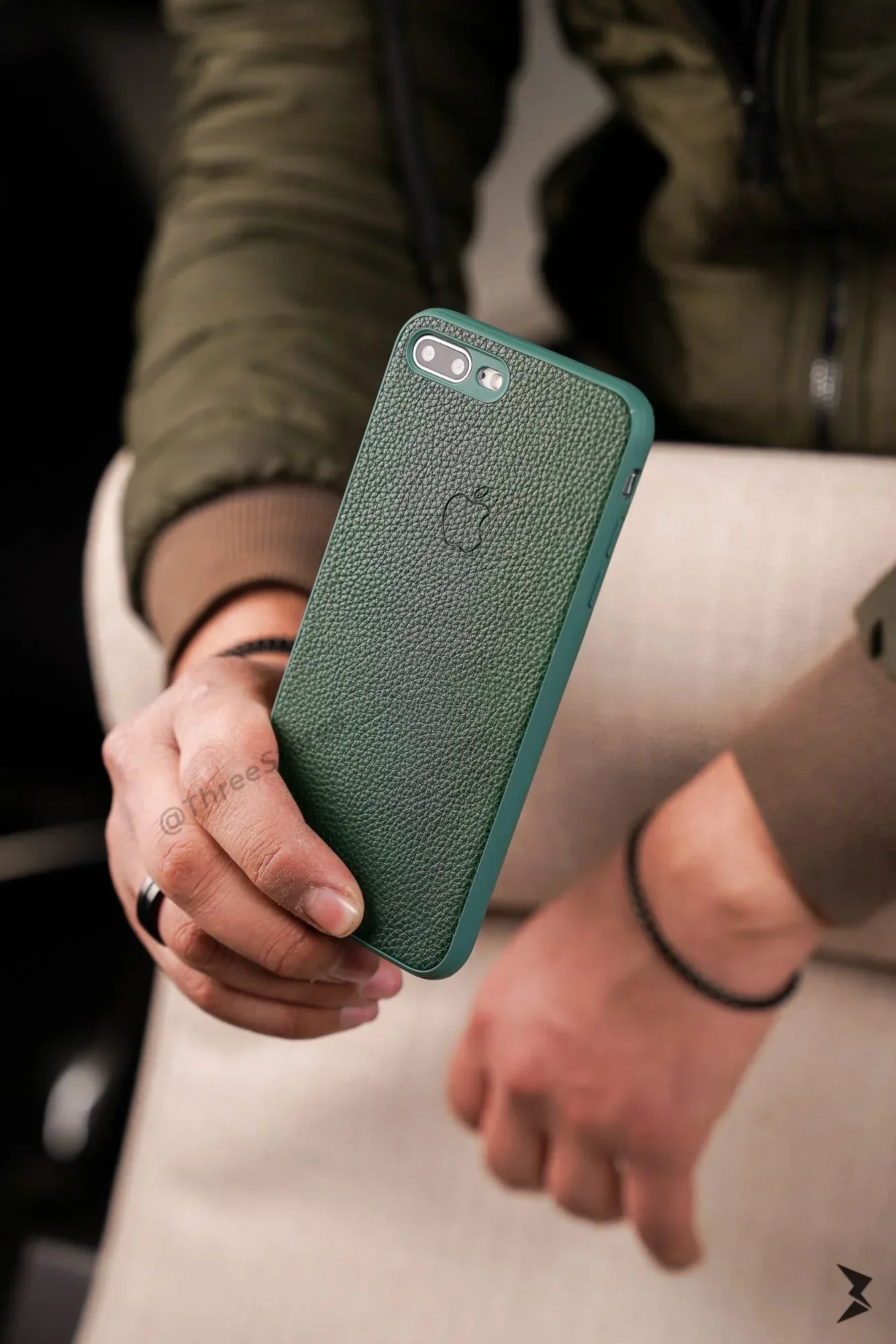 Slim Leather Case iPhone 7 / 8 Plus - Three