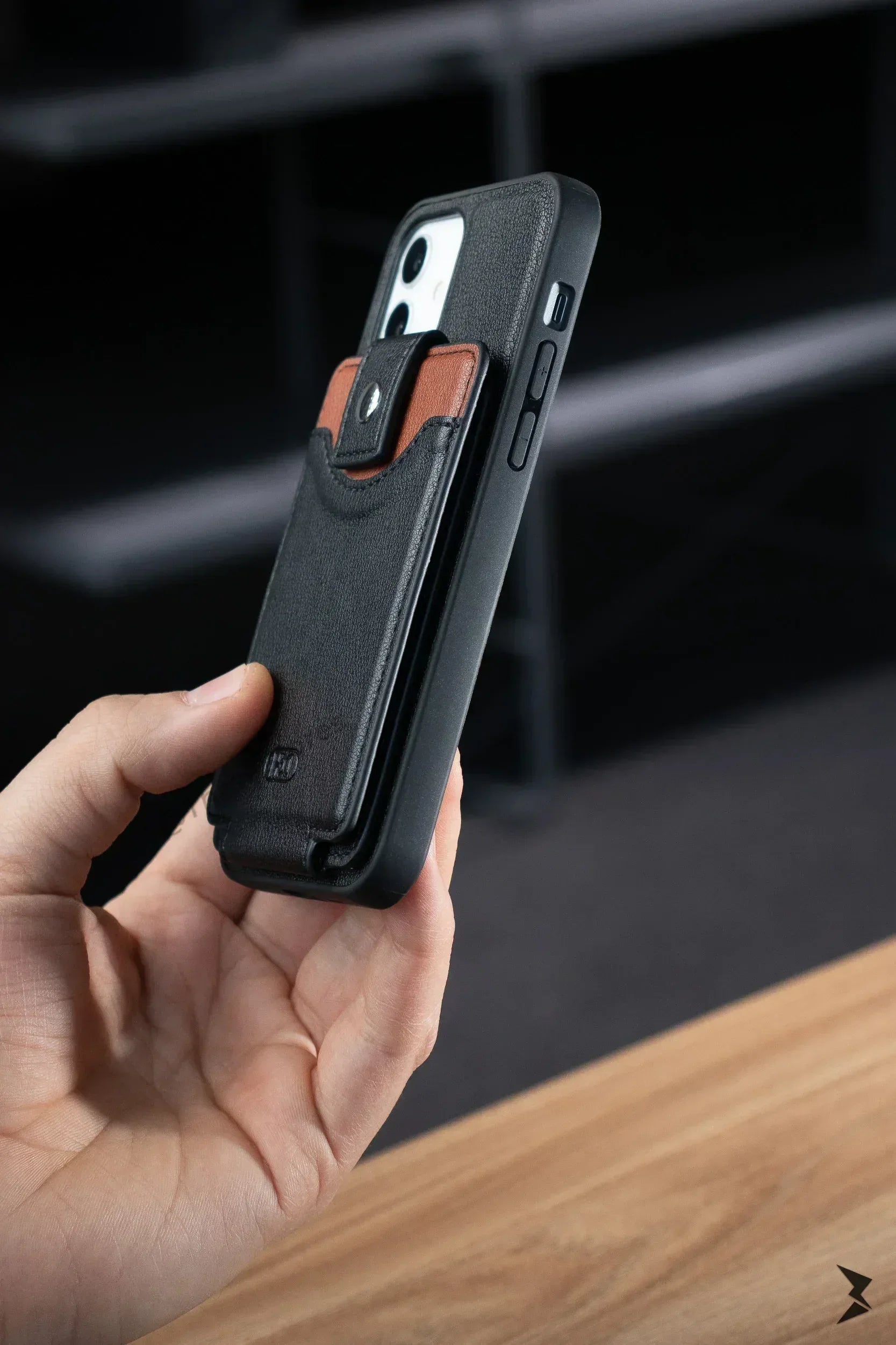 Hdd Leather Card Case iPhone 11 - Three