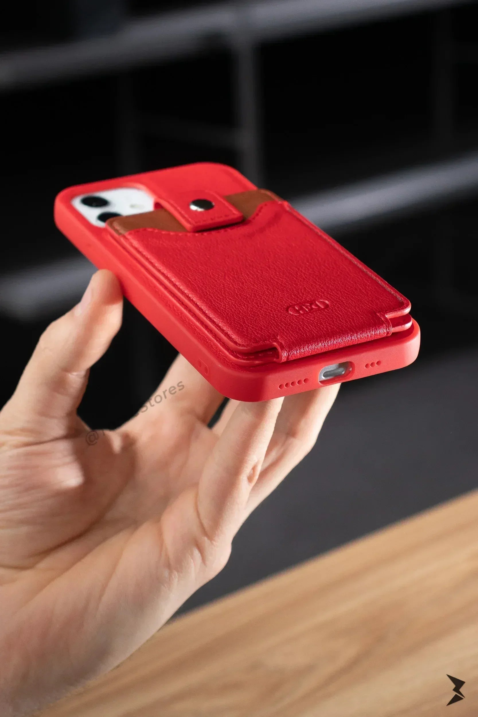 Hdd Leather Card Case iPhone 11 - Three