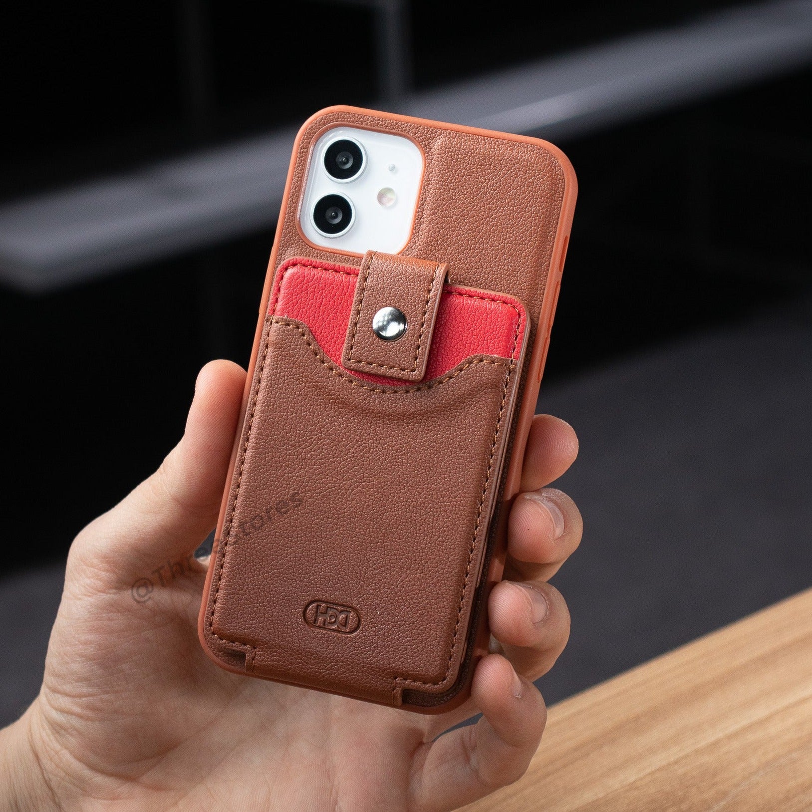 Hdd Leather Card Case iPhone 11