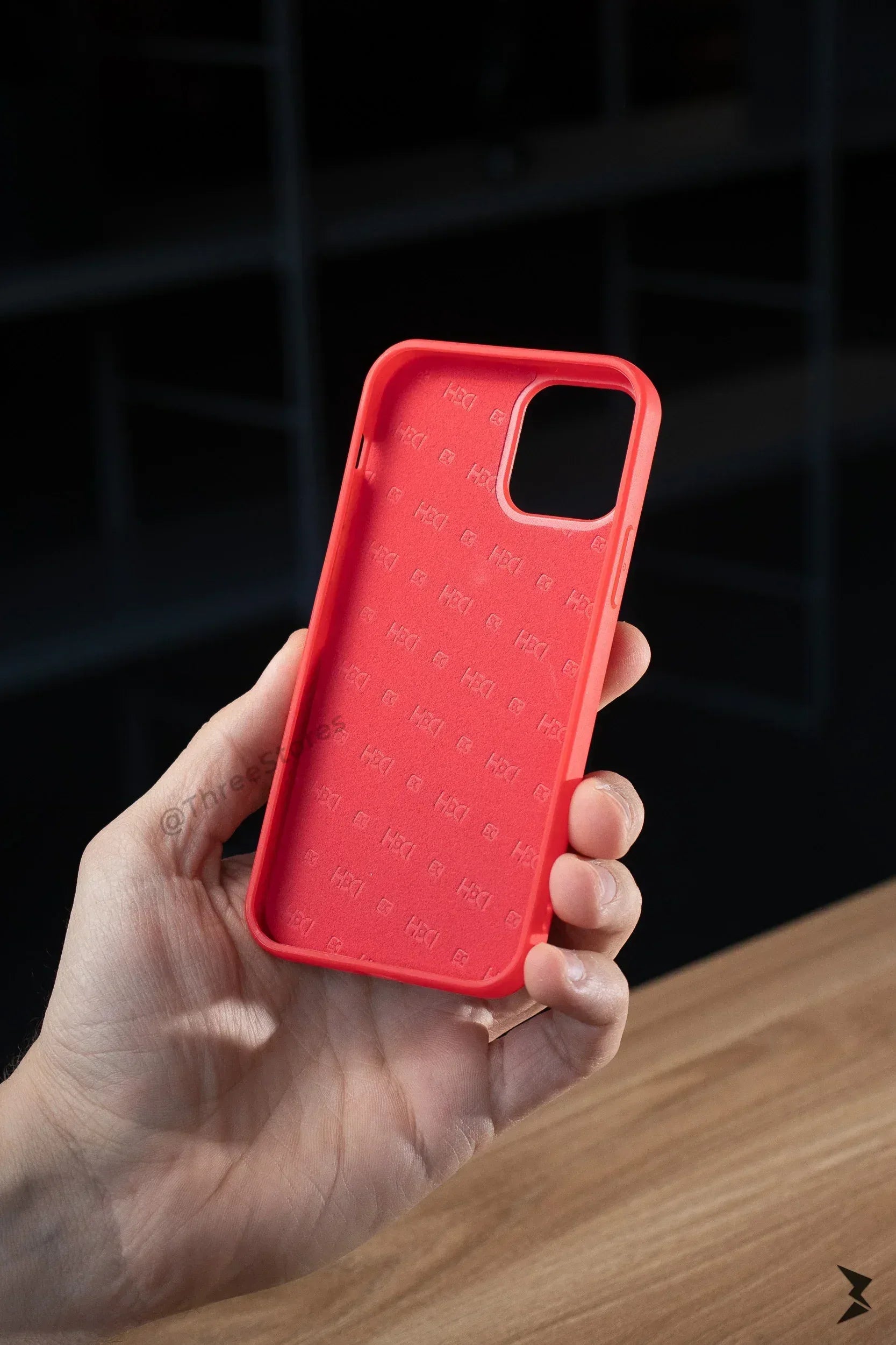 Hdd Leather Card Case iPhone 11 - Three