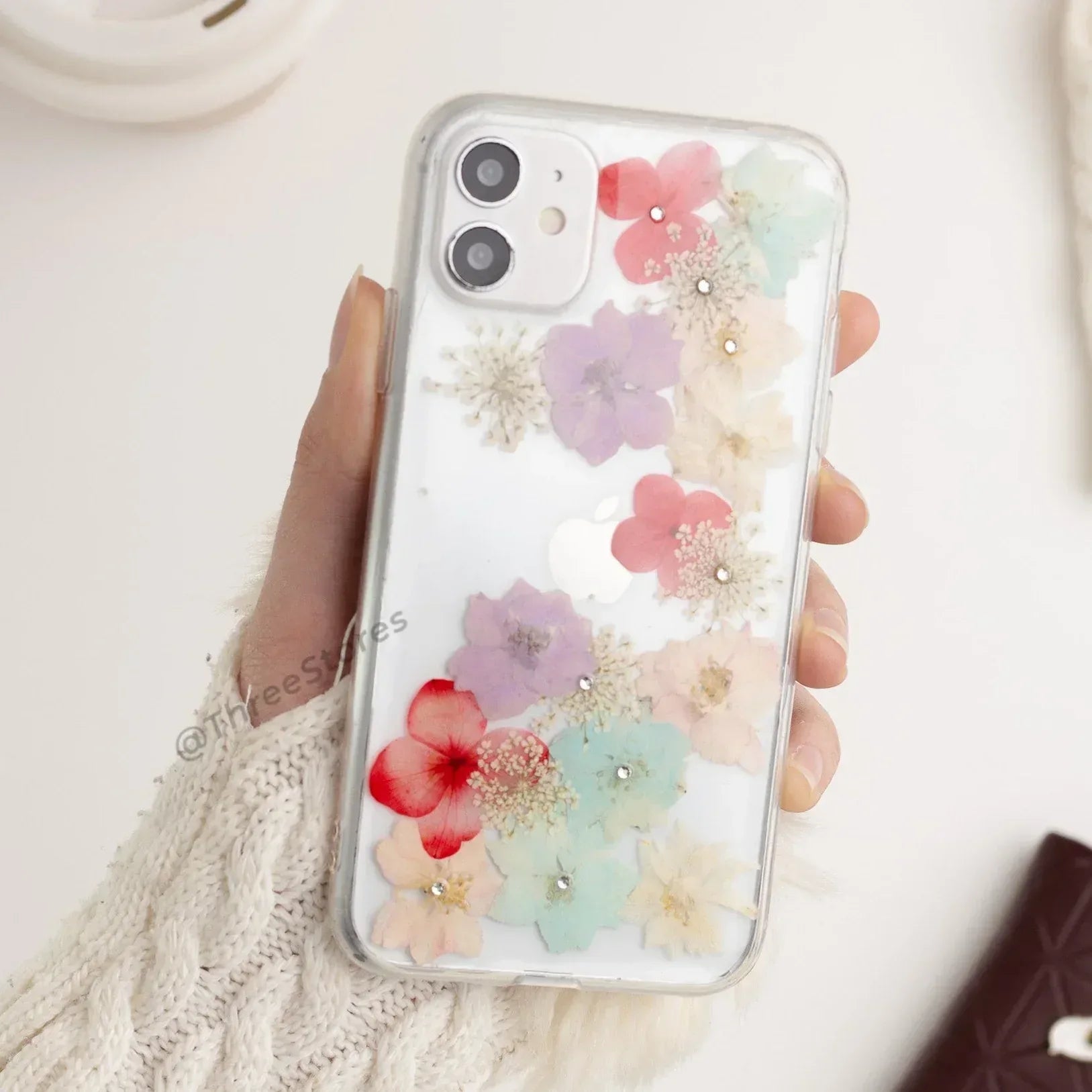 Qy Yang Flower Case iPhone 12 Pro Max - Three