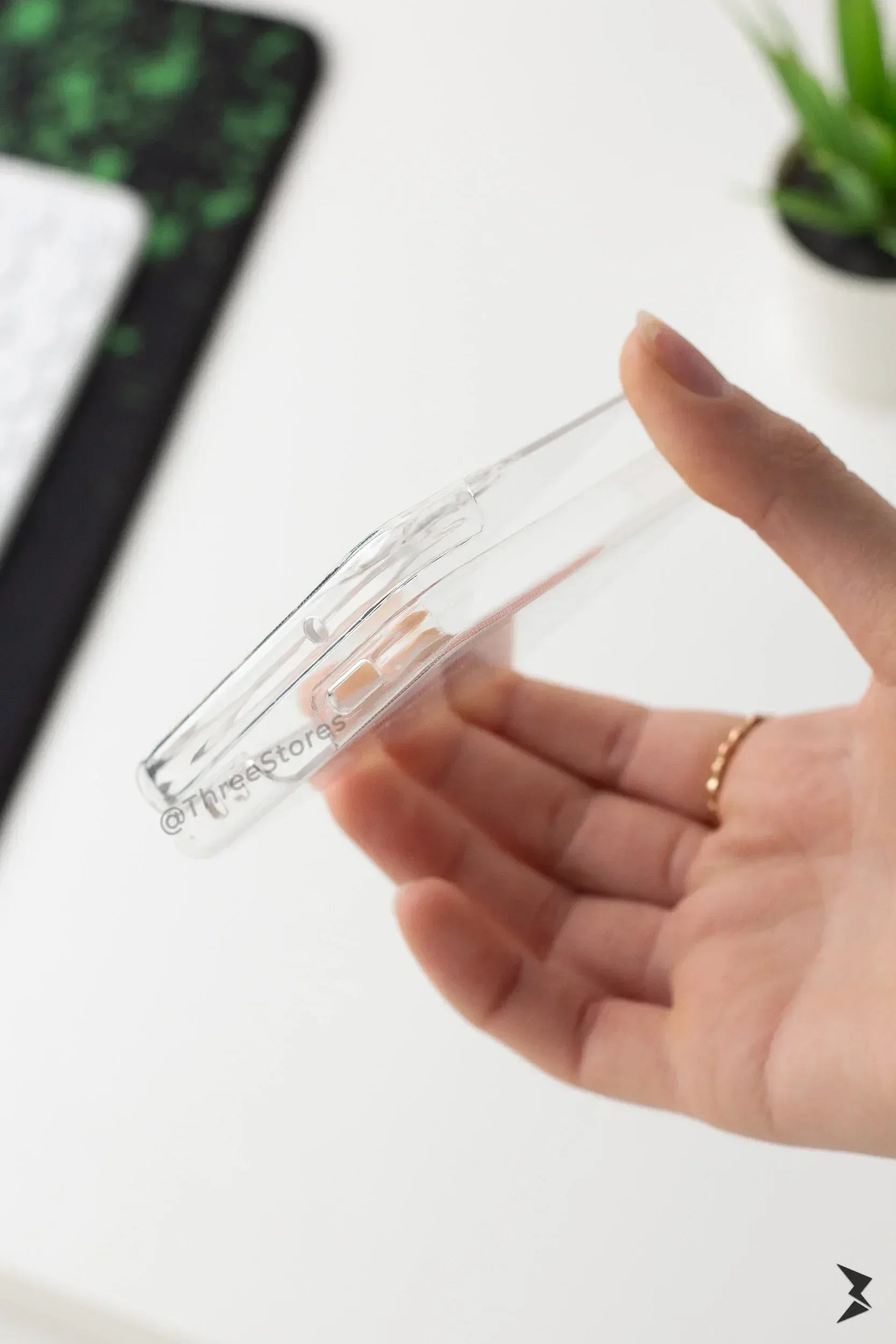 Transparent Camera Protection Case Samsung Z Flip 3 - Three