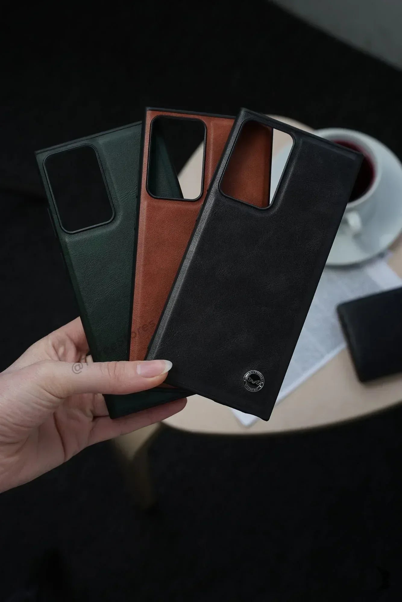 Keephone Leather Case Samsung Note 20 Ultra - Three