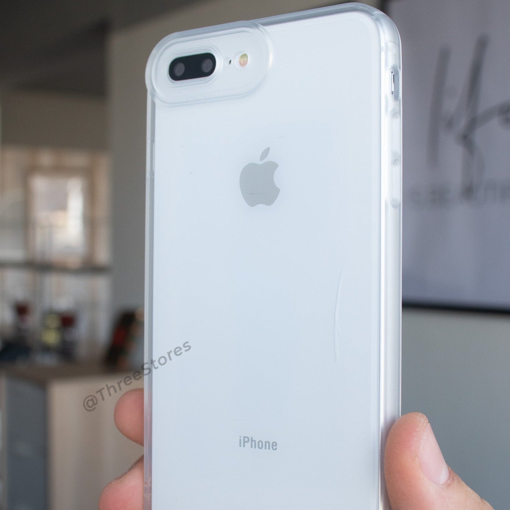 Unique Silicone Camera protection Case iPhone 7/8 Plus