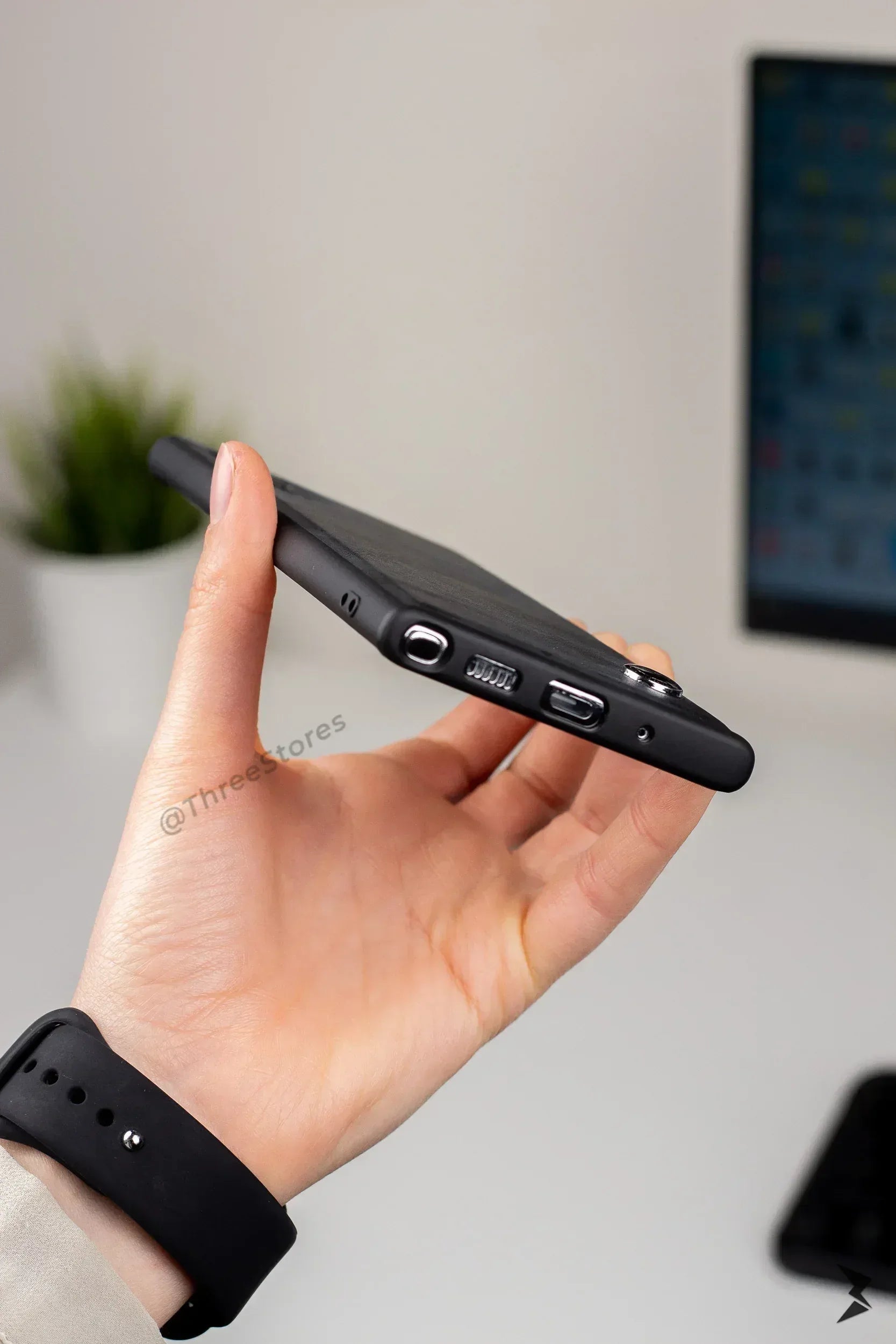 Keephone Leather Case Samsung Note 10 Plus - Three