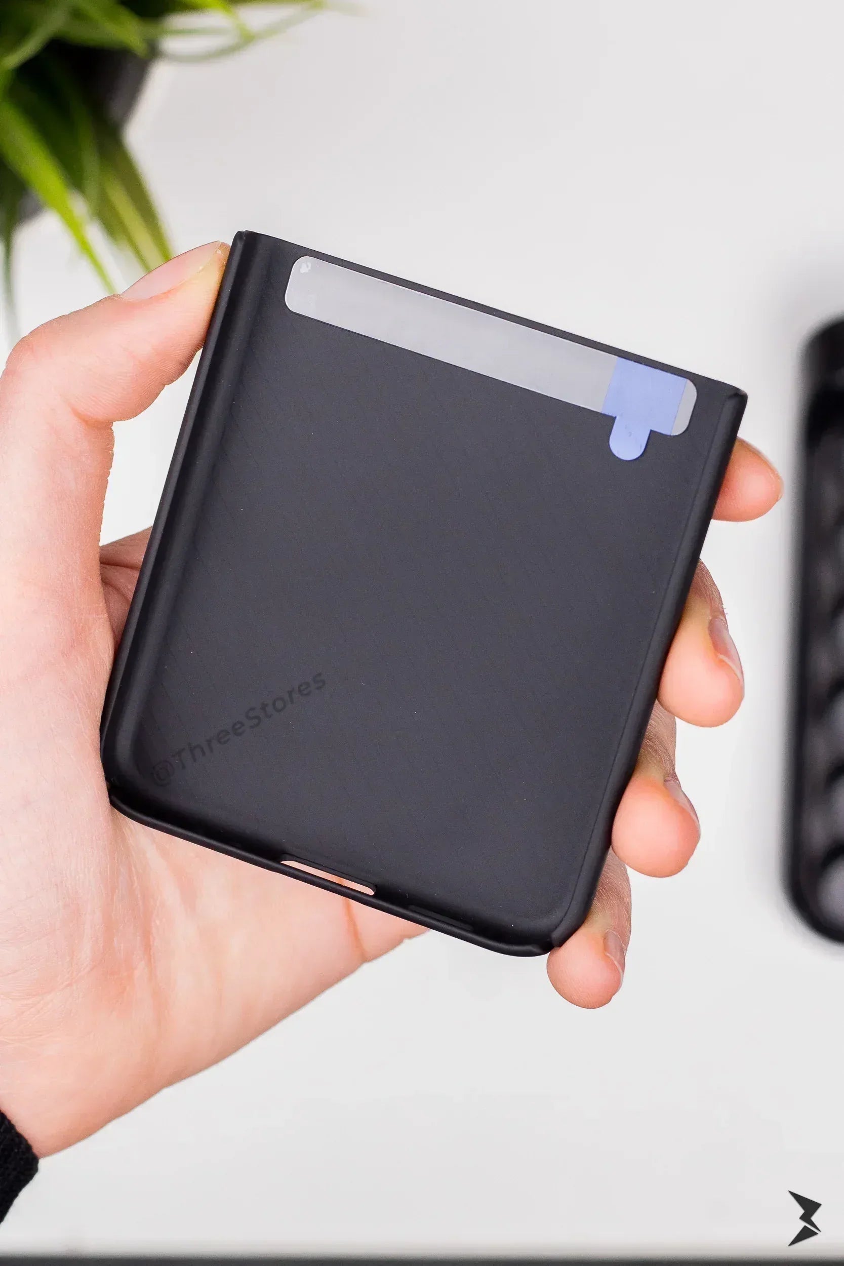 Leather Frame Case Samsung Z Flip 3 - Three