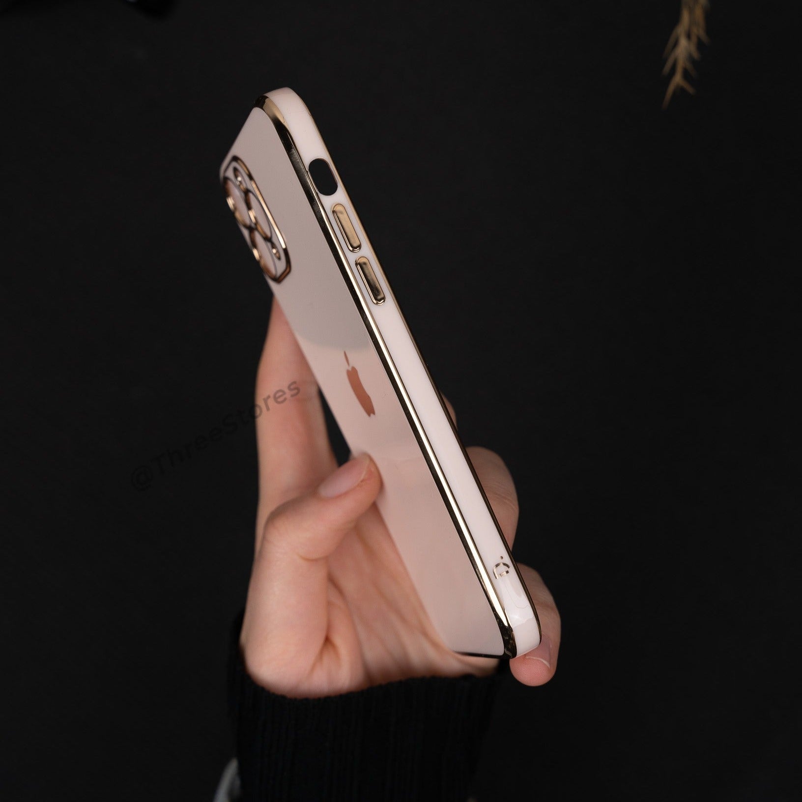 Plating Gold Lens Protection Case iPhone 11 Pro Max
