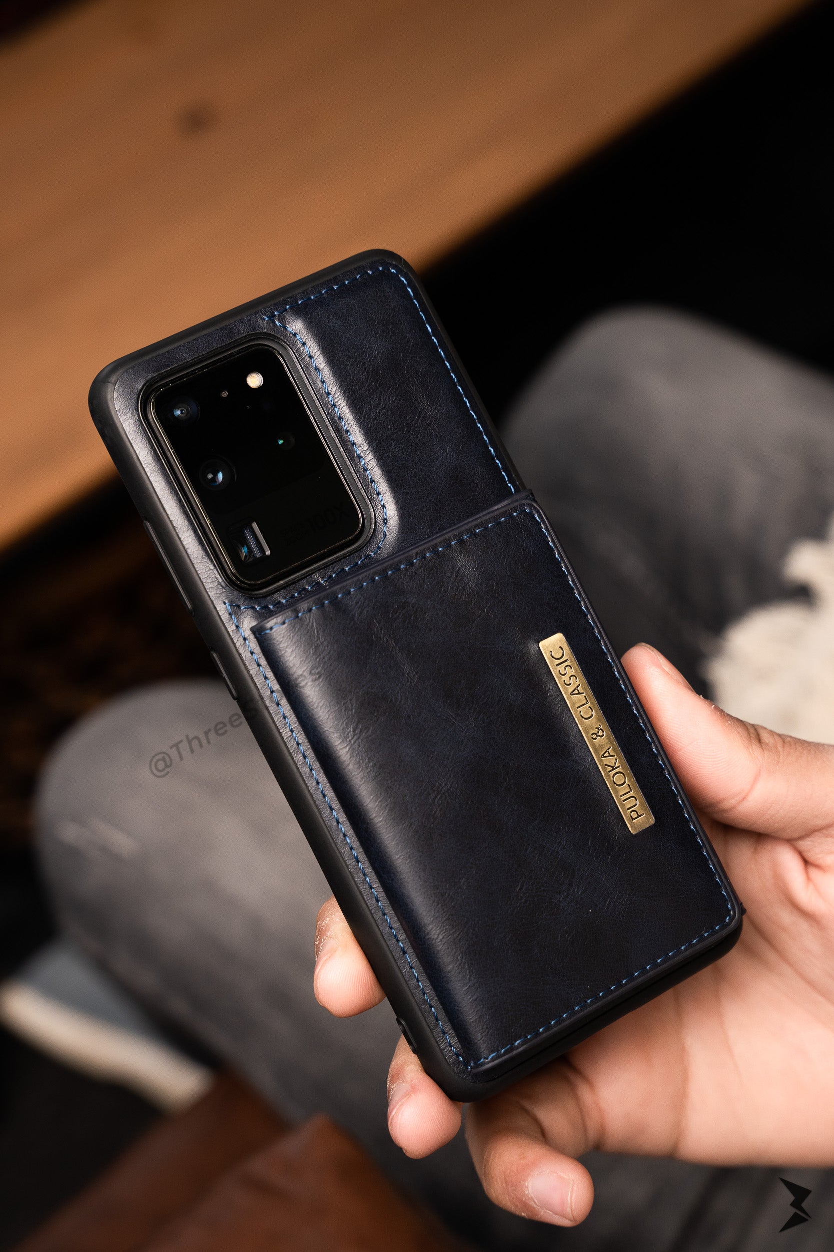 Puloka Detachable Card Clip Case Samsung S20 Ultra