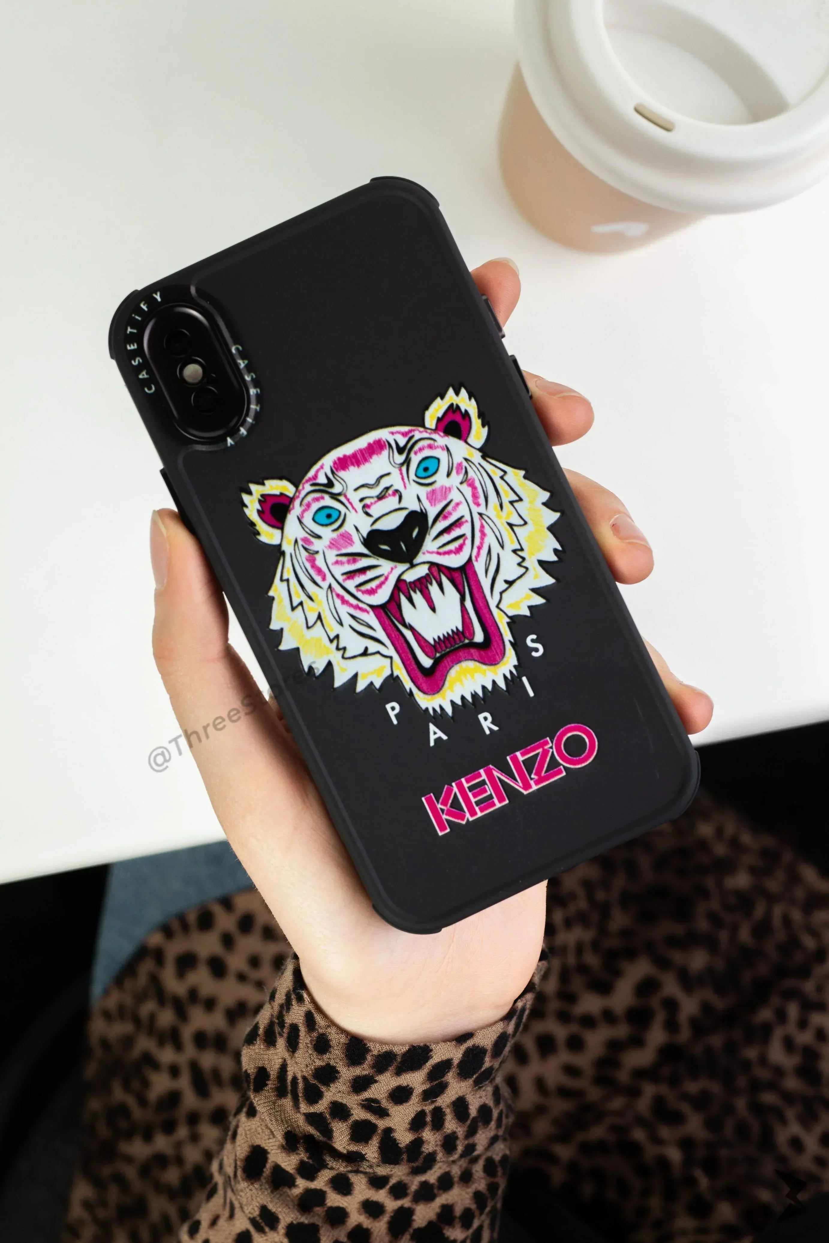 iRon Kenzo Case iPhone X - Three