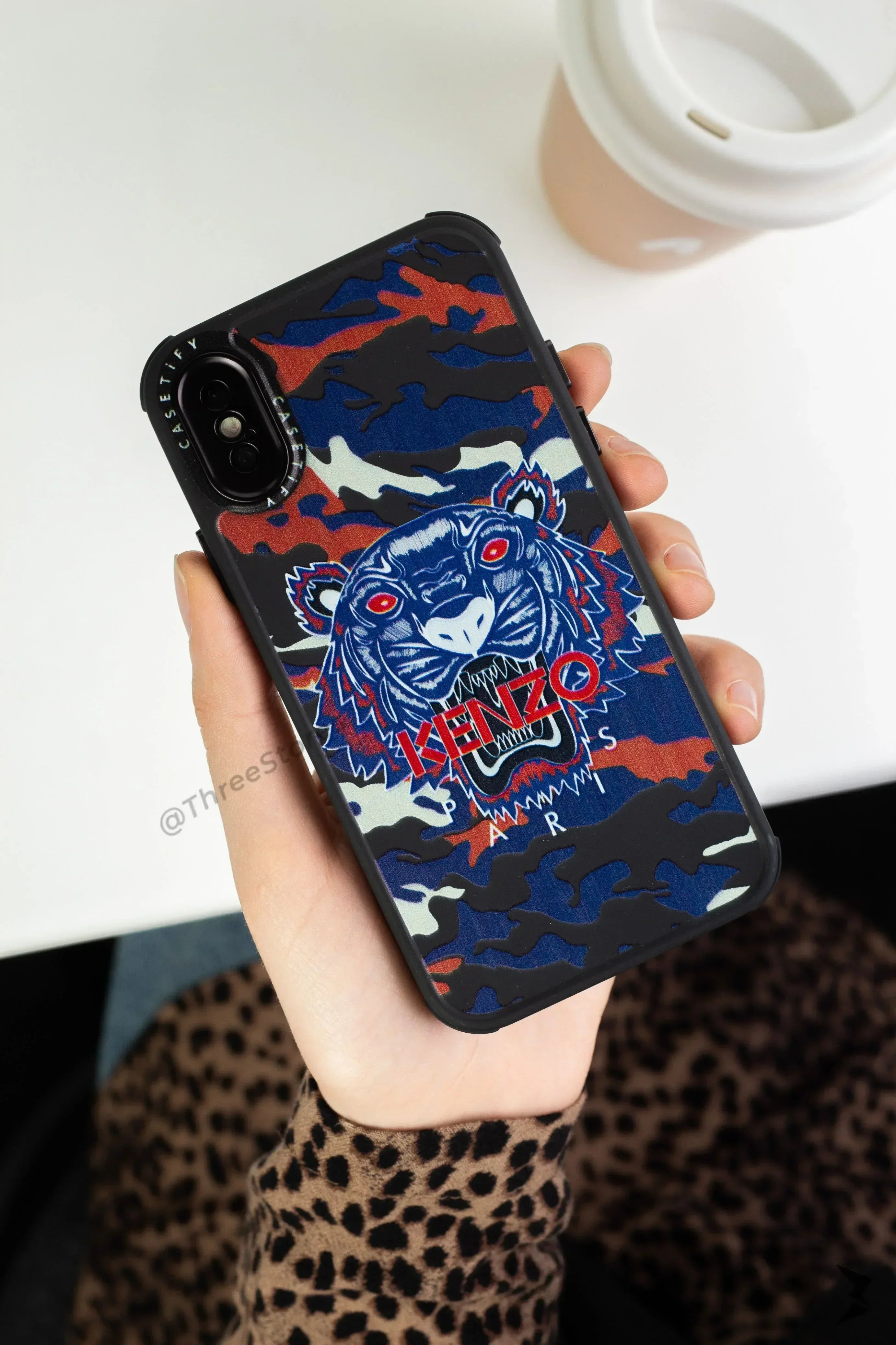 iRon Kenzo Case iPhone X - Three