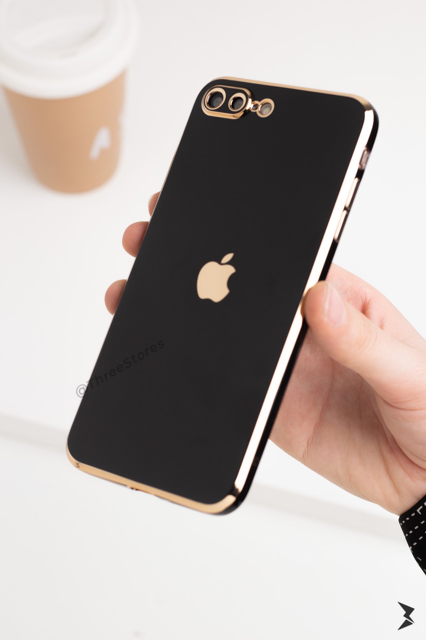 Plating Gold Lens Protection Case iPhone 7/ 8 Plus