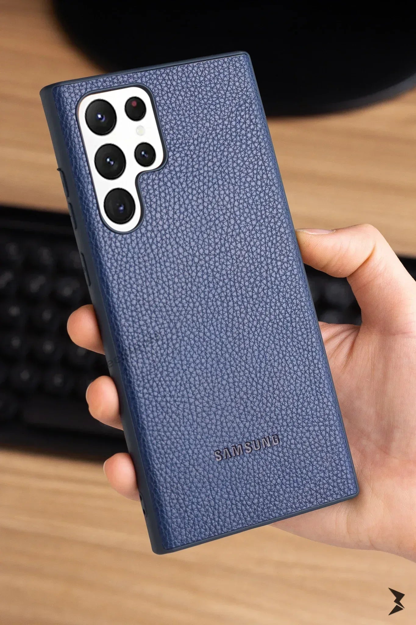 Slim Leather Case Samsung S22 Ultra - Three