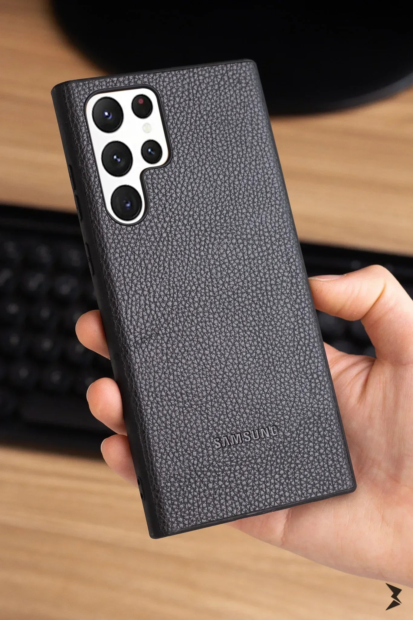 Slim Leather Case Samsung S22 Ultra - Three