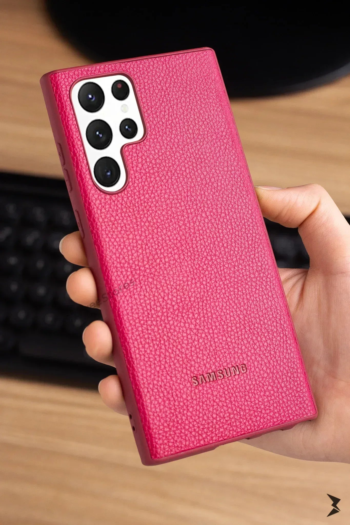 Slim Leather Case Samsung S22 Ultra - Three