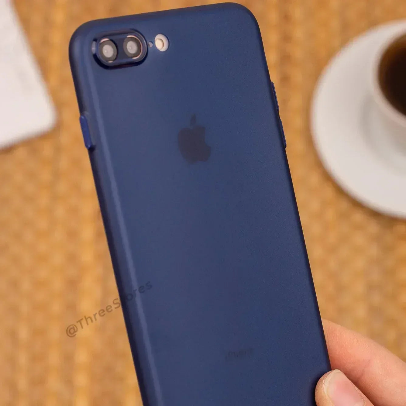 Matt TPU Camera protection Case iPhone 7/8 Plus - Three