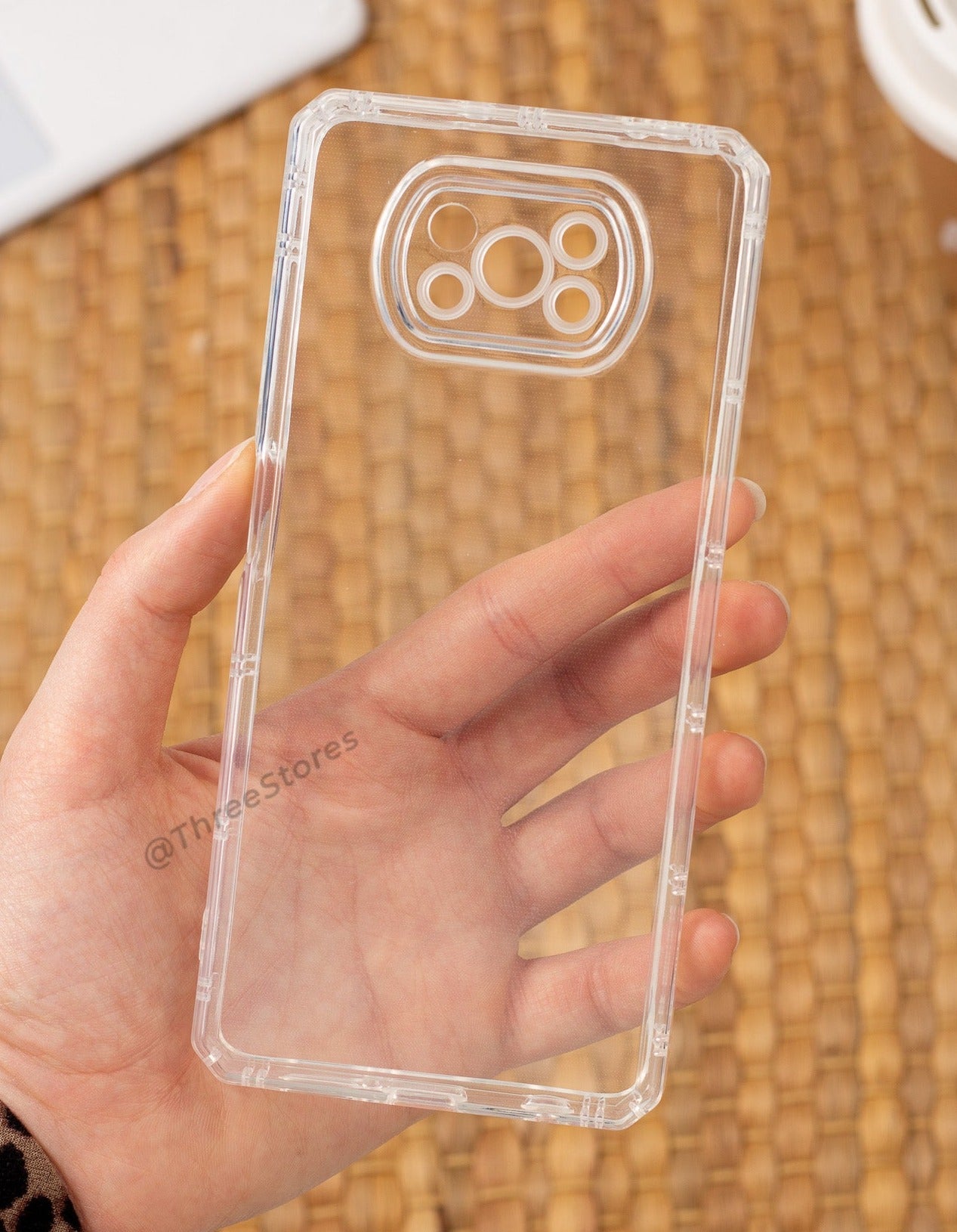 Concord Transparent Camera Protection Case Poco X3