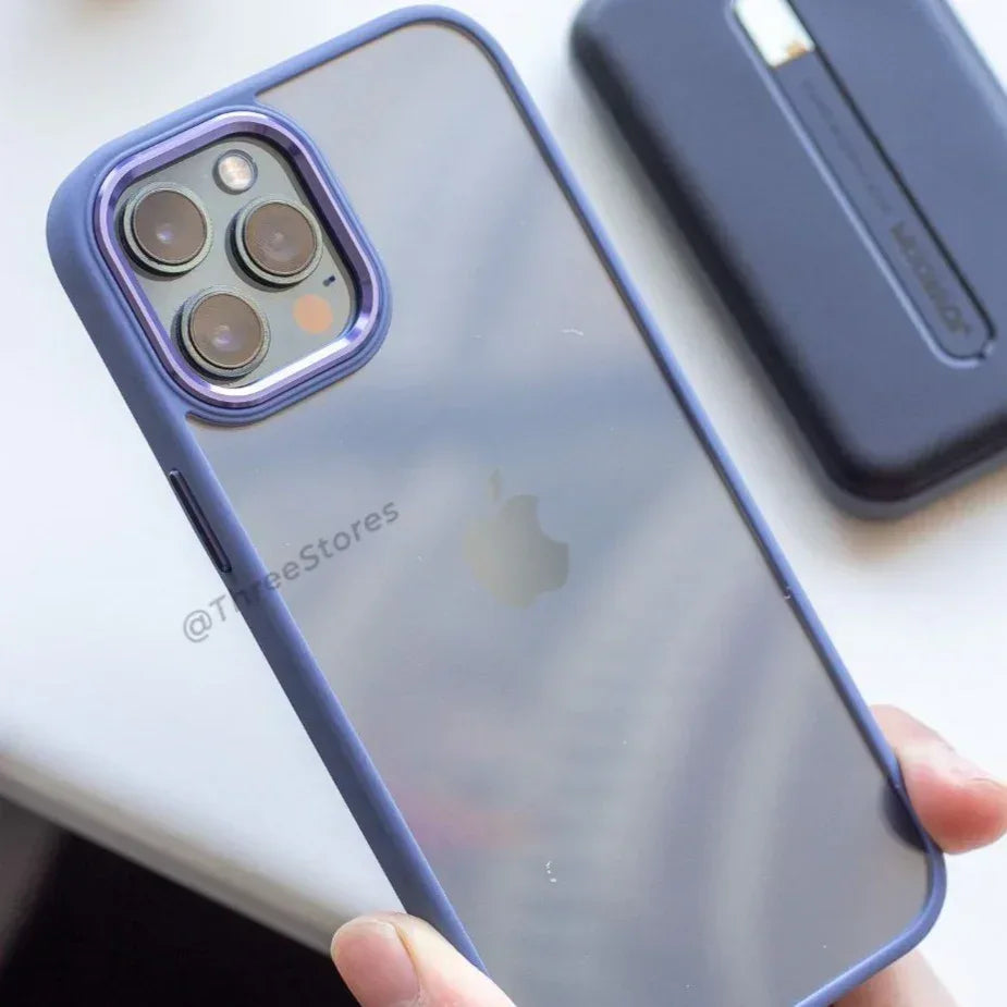 Skin Fashion Colored Frame Camera Case iPhone 11 Pro Max - Three