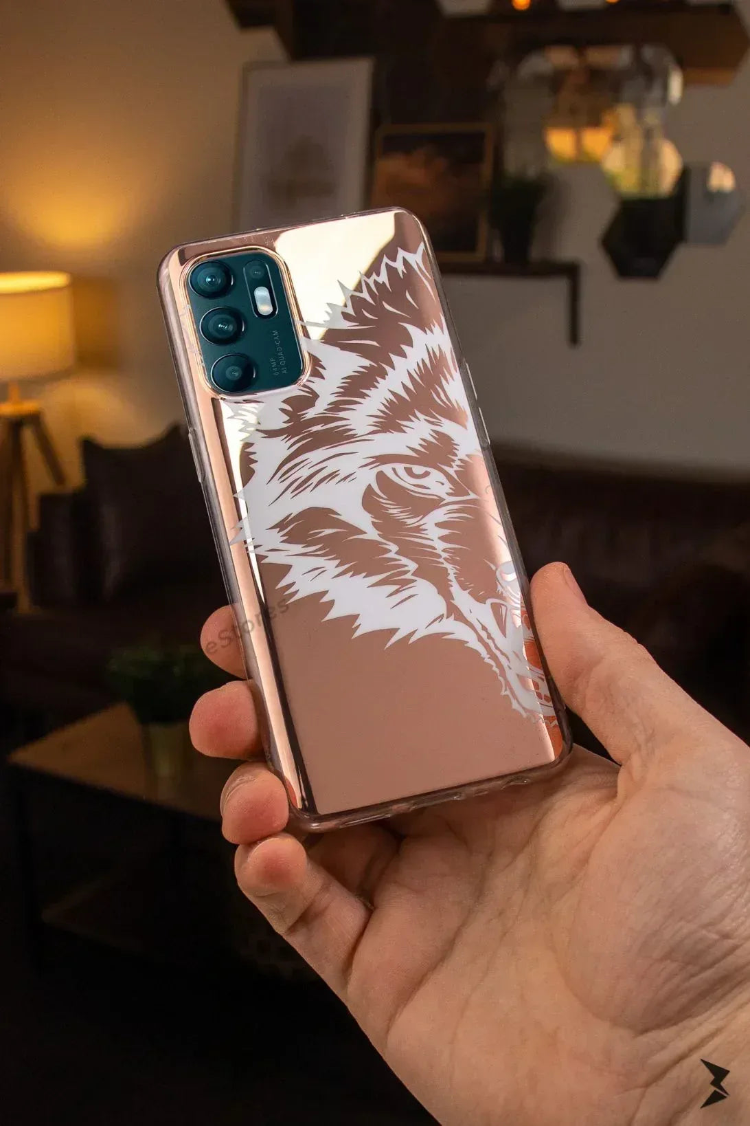 iRon Golden Case Oppo Reno 6 4g - Three