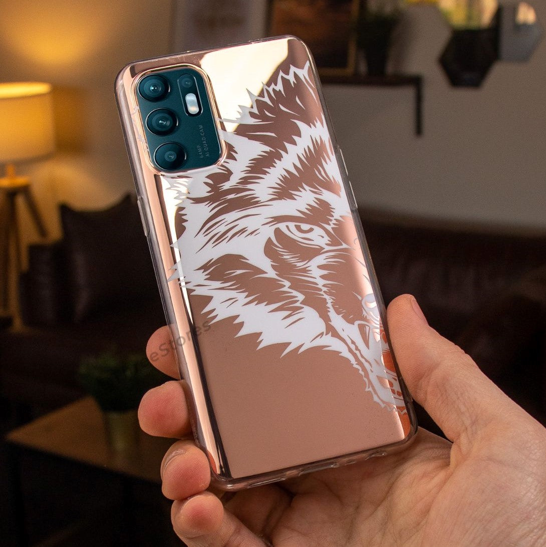 iRon Golden Case Oppo Reno 6 4g