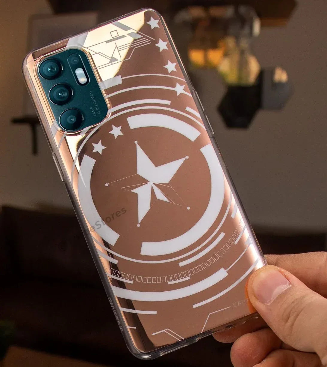 iRon Golden Case Oppo Reno 6 4g - Three