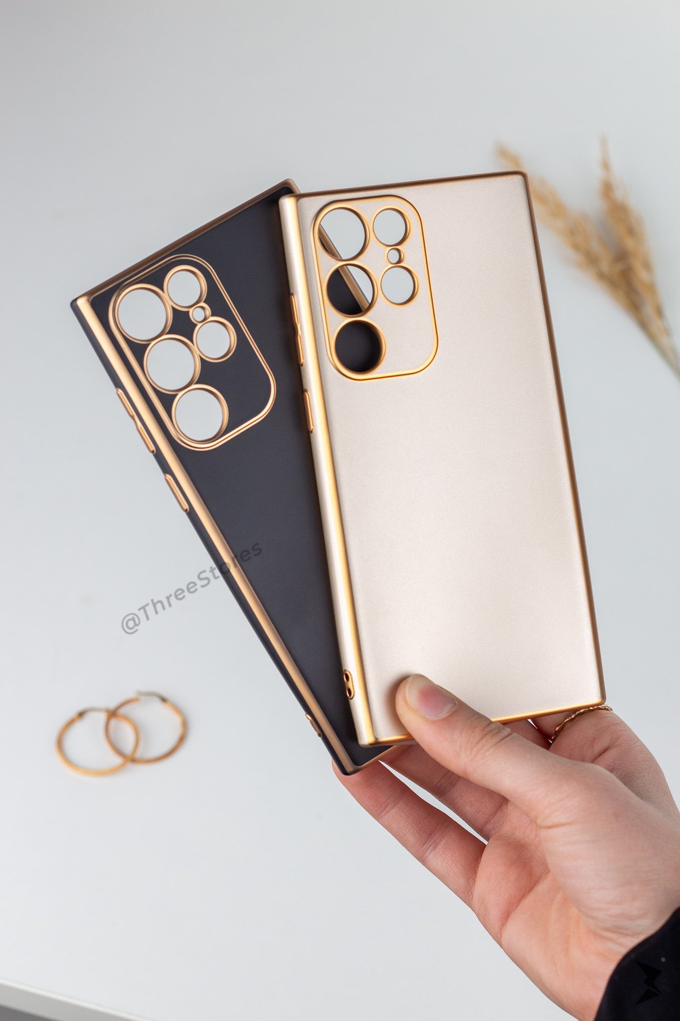 J Plating silicone samsung s22 ultra case