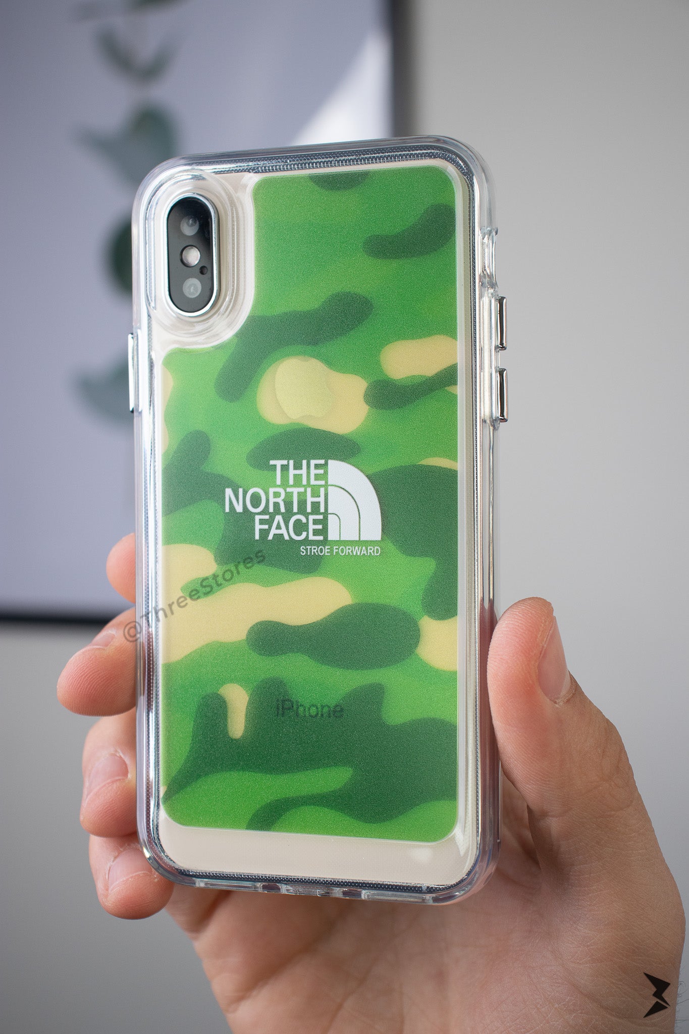 Transparent Printed Case iPhone X