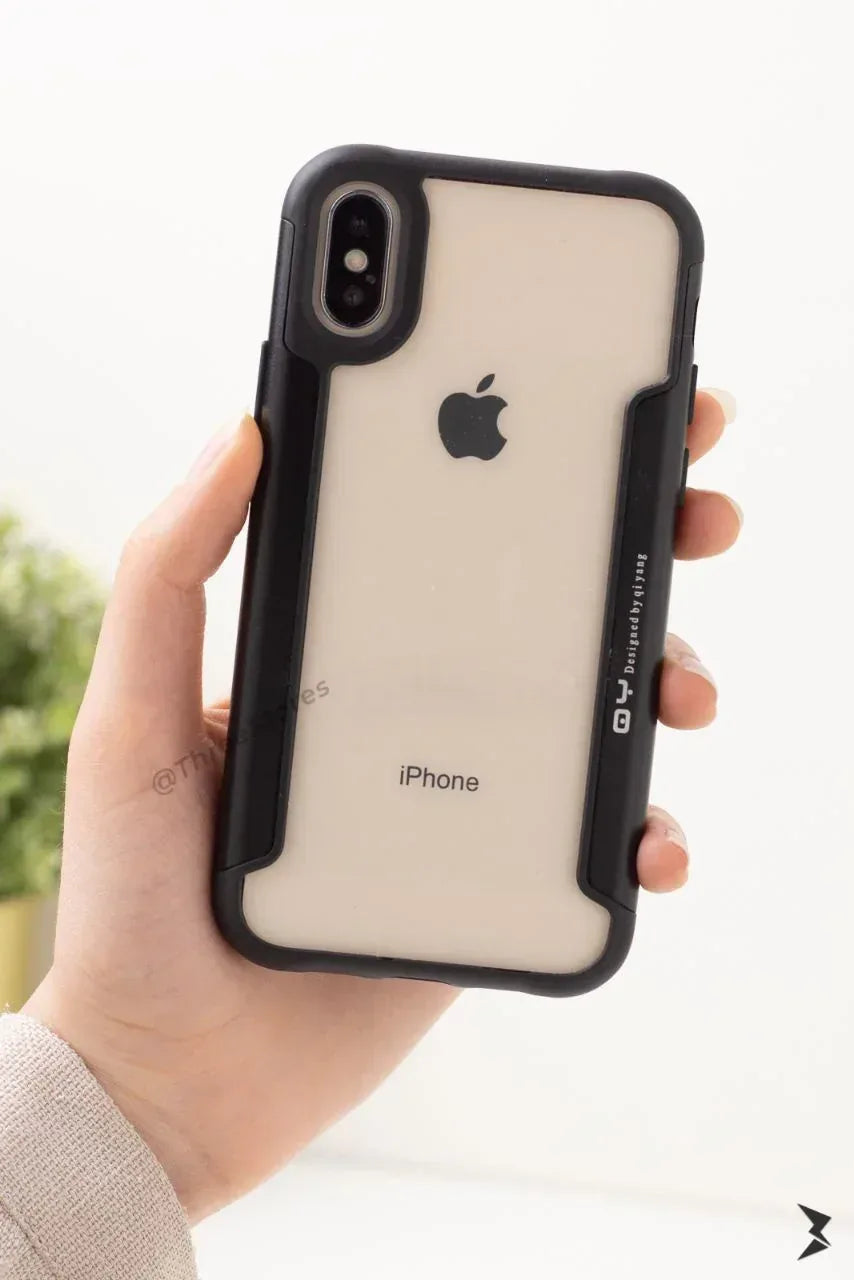 QY Yang Premium Glass Case iPhone X - Three
