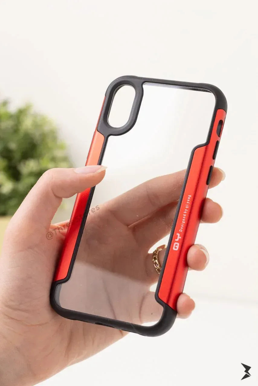 QY Yang Premium Glass Case iPhone X - Three