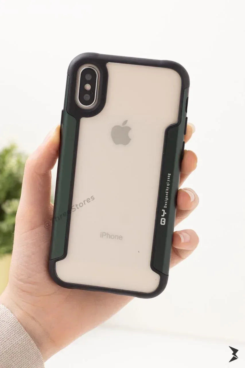 QY Yang Premium Glass Case iPhone X - Three