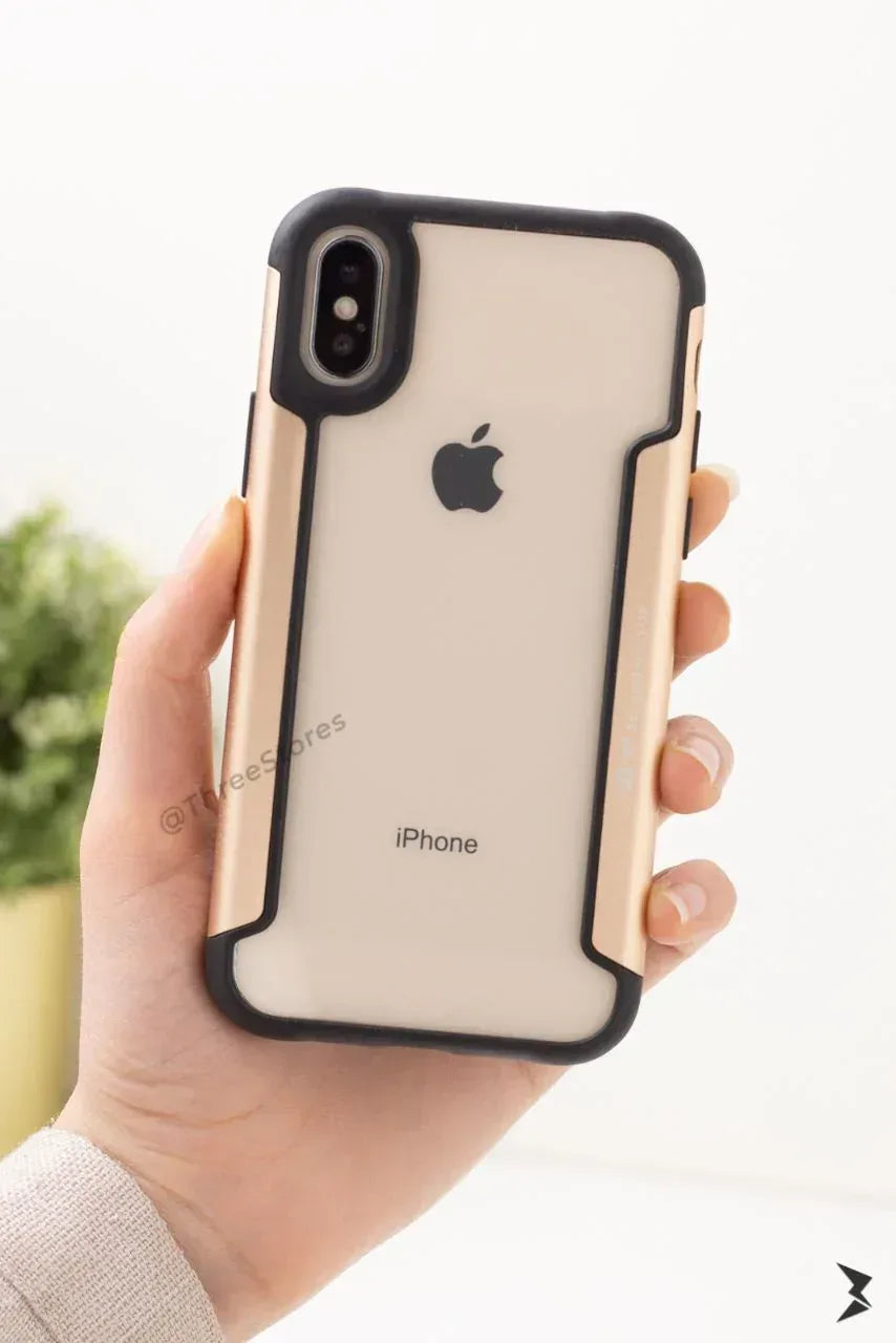 QY Yang Premium Glass Case iPhone X - Three