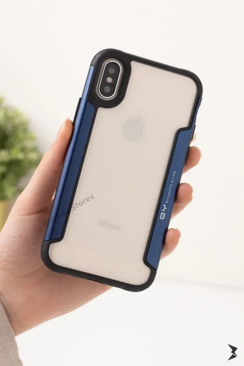 QY Yang Premium Glass Case iPhone X - Three