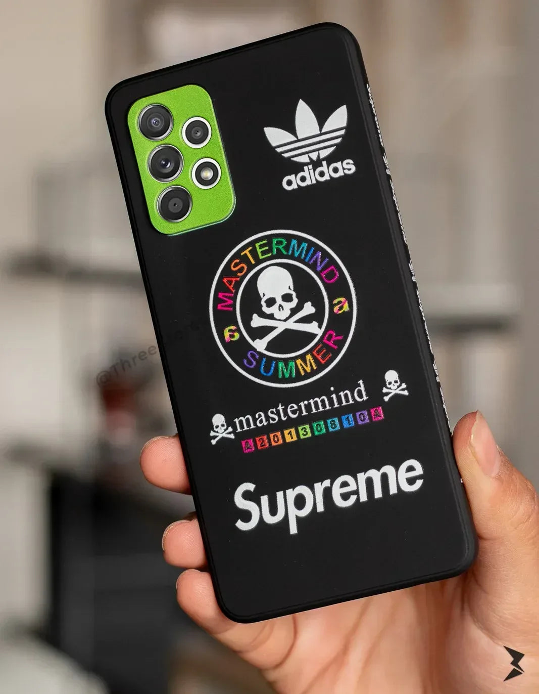 Q Series iRon Case Camera Protection Samsung A72 - Three