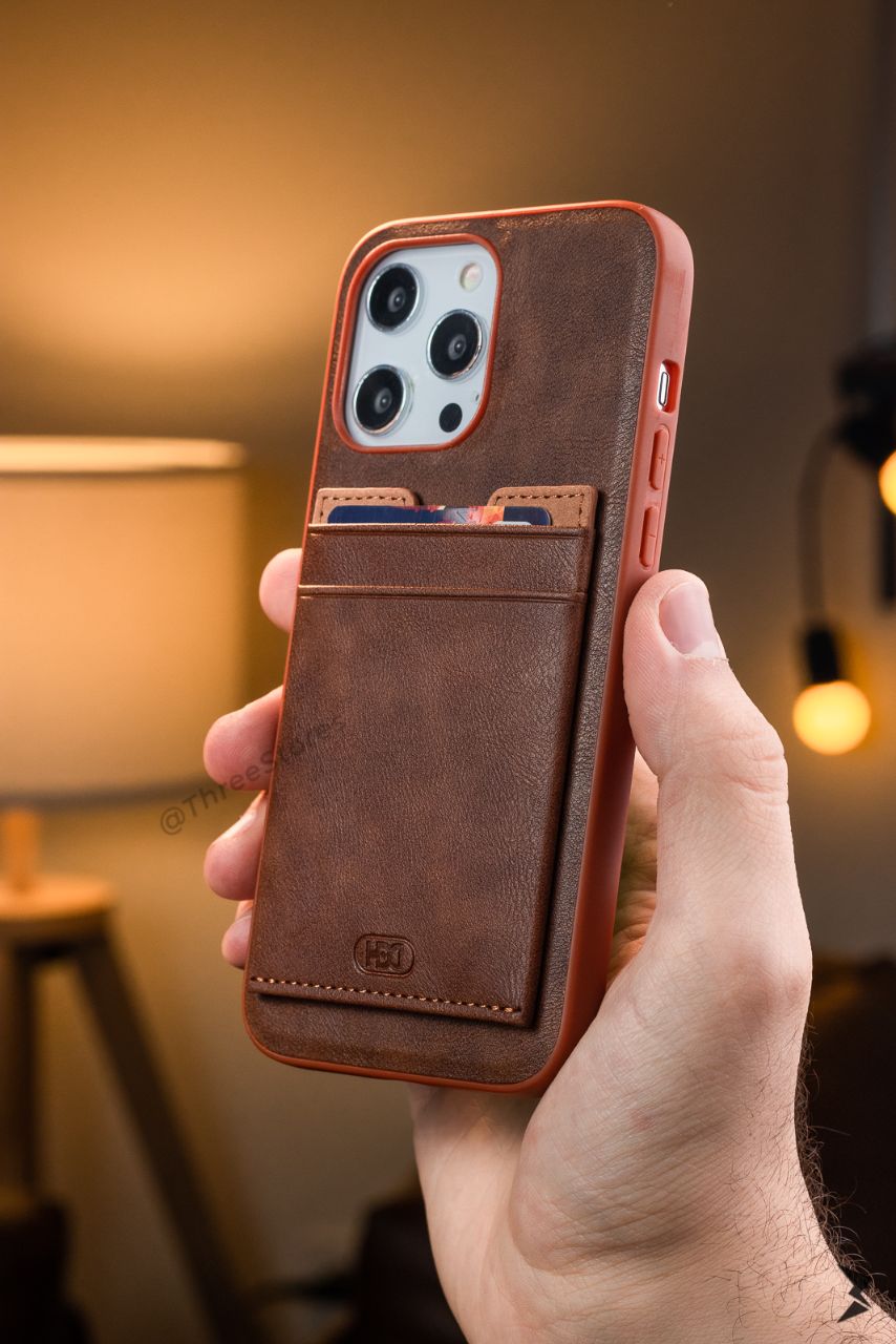 Hdd Leather Slim invisible Card Case iPhone 12 Pro Max