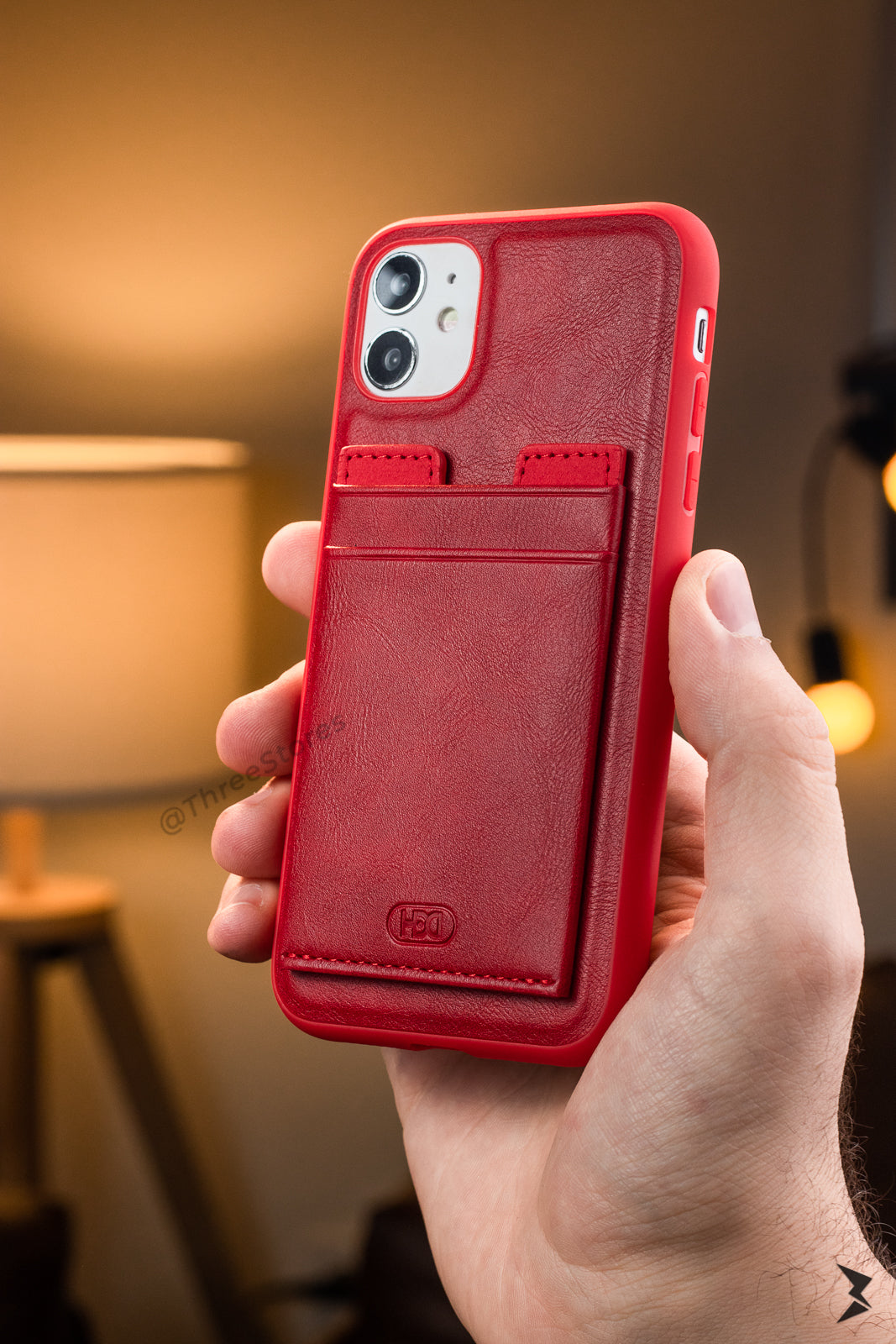 Hdd Leather Slim invisible Card Case iPhone 11