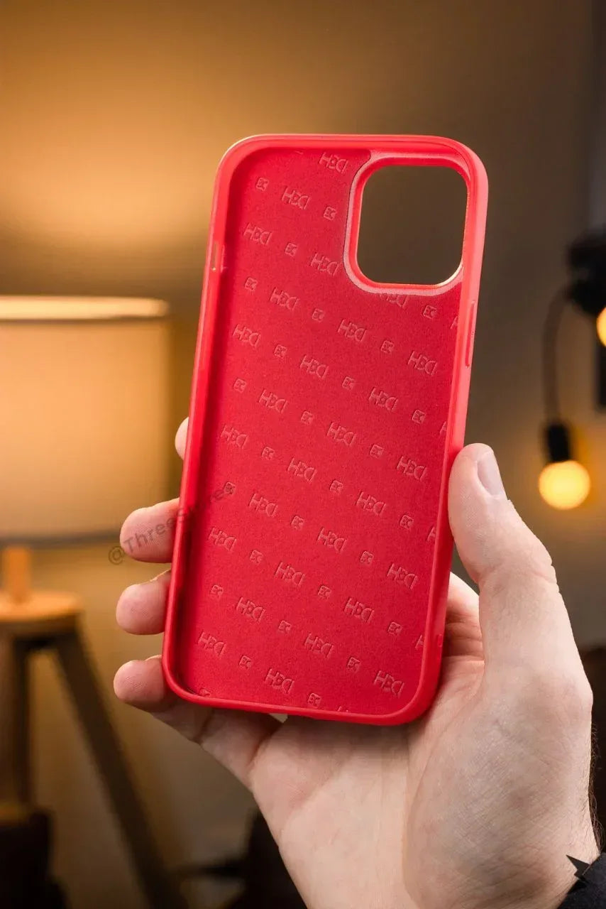 Hdd Leather Slim invisible Card Case iPhone 13 Pro Max - Three