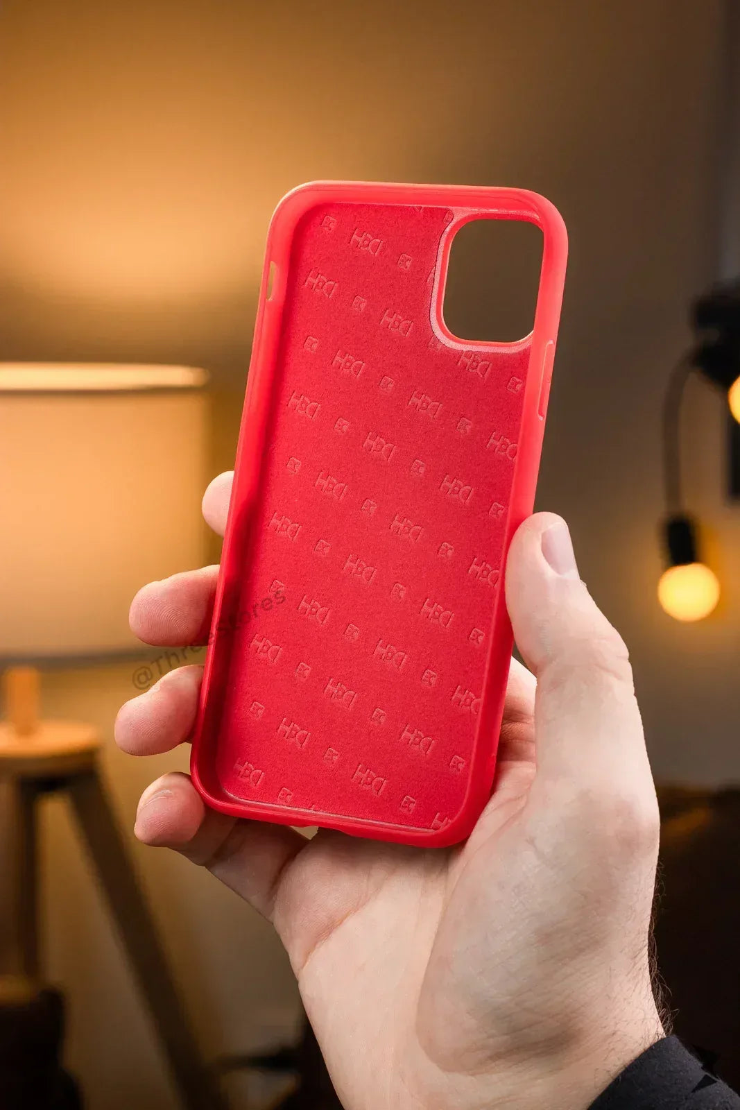 Hdd Leather Slim invisible Card Case iPhone 11 - Three
